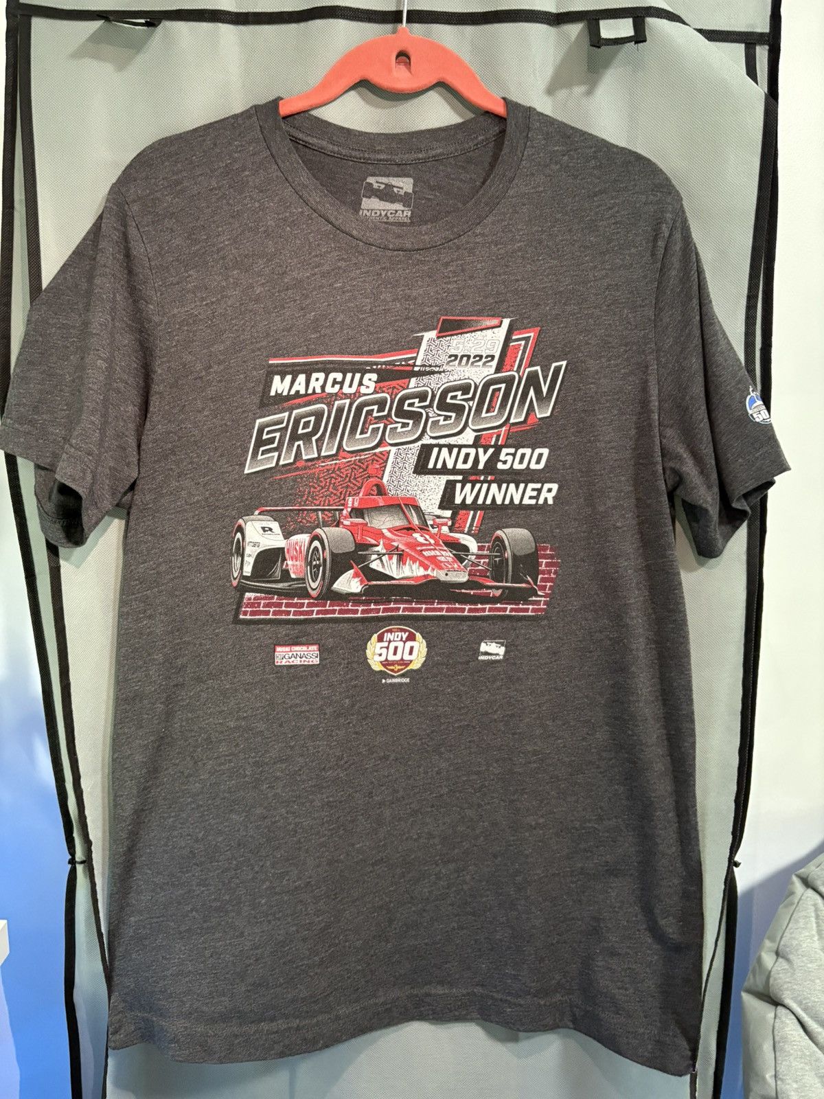 NASCAR Vintage nascar Indy 500 Tee Size US L / EU 52-54 / 3 - 1 Thumbnail