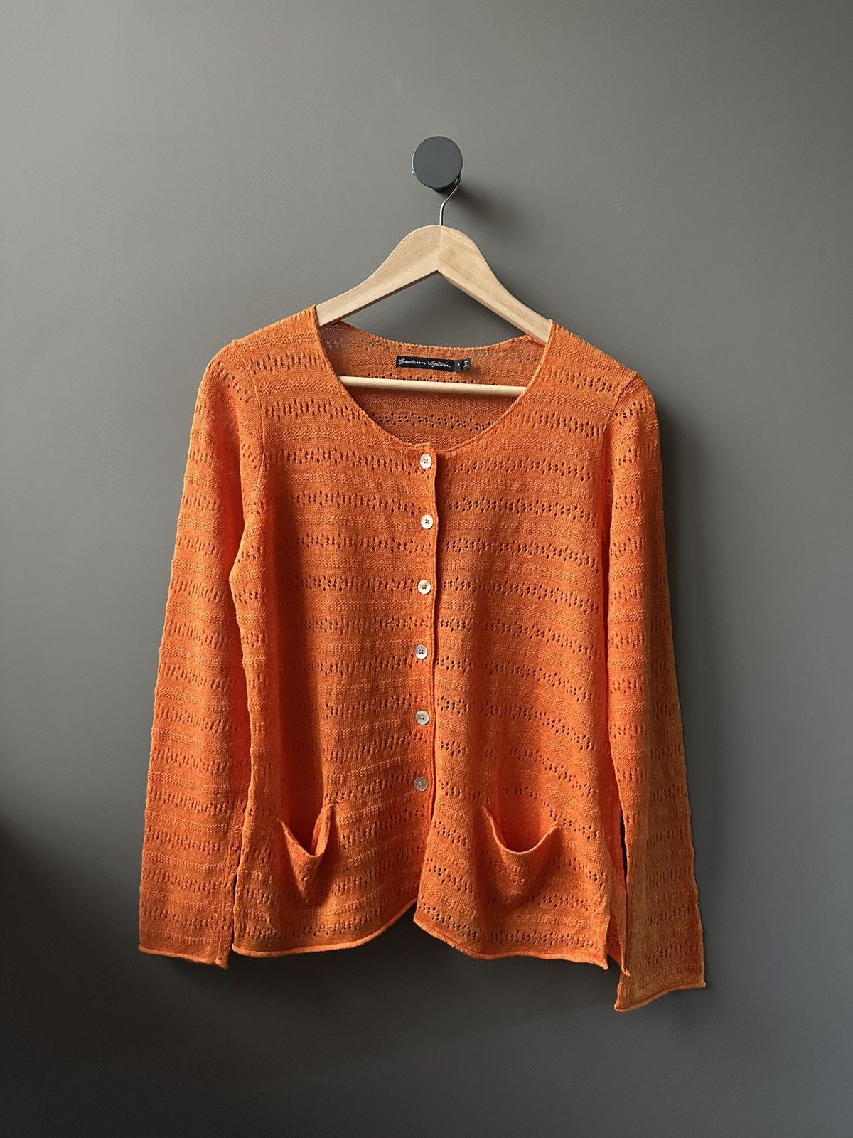 Gudrun Sjoden Women's Gudrun Sjoden Orange Cardigan Size S Size S / US 4 / IT 40 - 1 Thumbnail