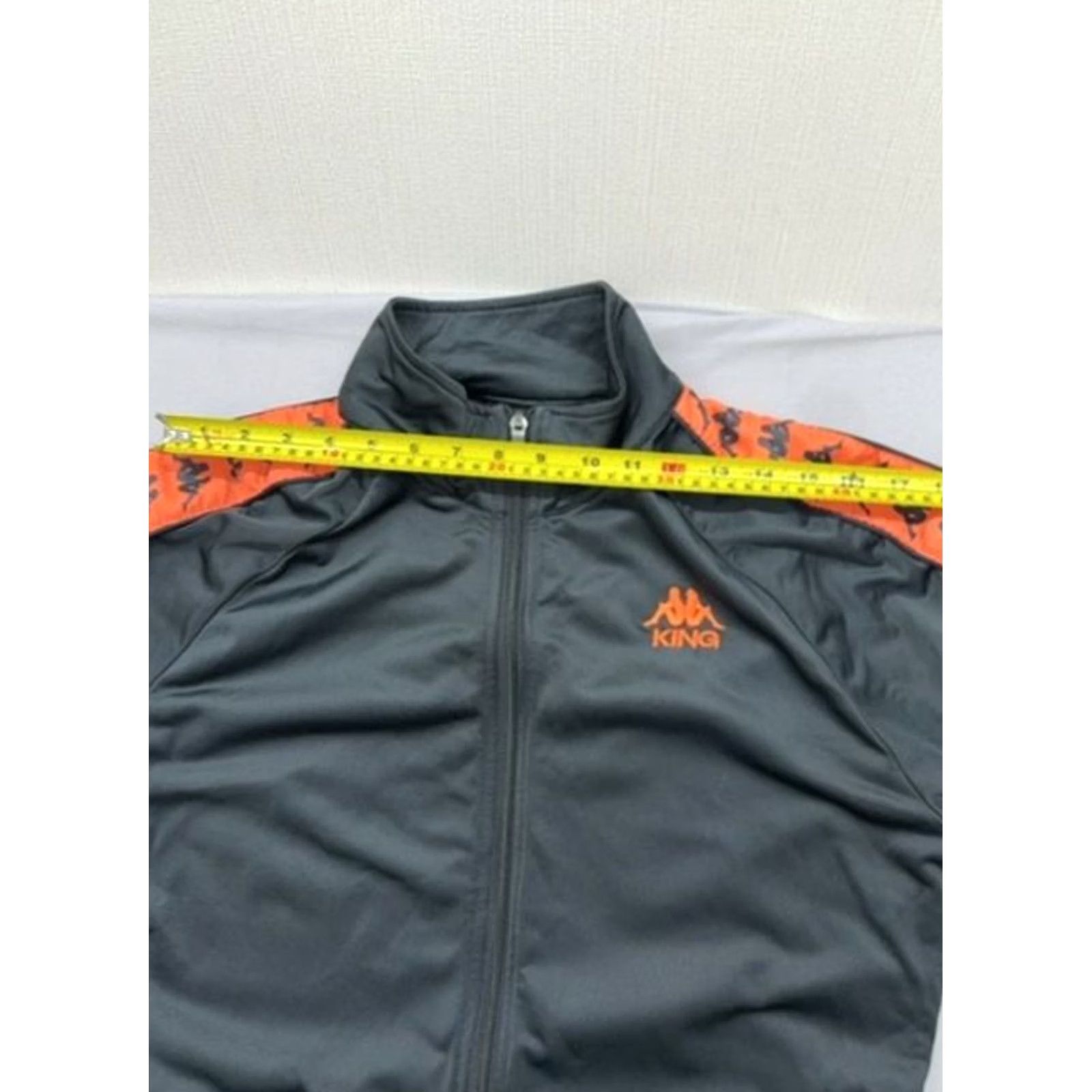 Kappa Kappa Track Jacket Gray XL Removable Sleeves Zipper Men's Size US XL / EU 56 / 4 - 5 Thumbnail