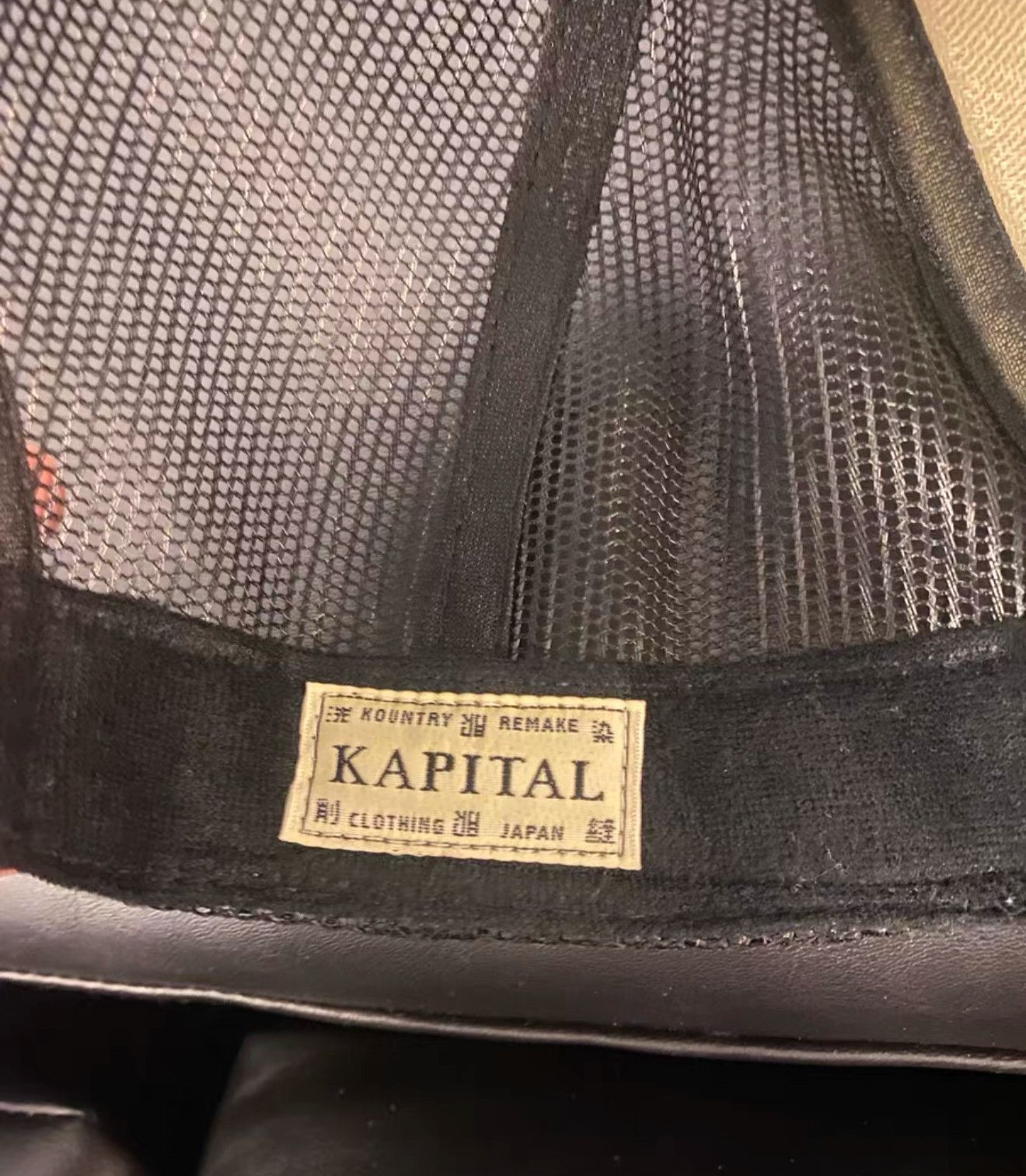 Kapital Kapital Kountry Love & Peace Beethoven Trucker Hat Size ONE SIZE - 3 Thumbnail