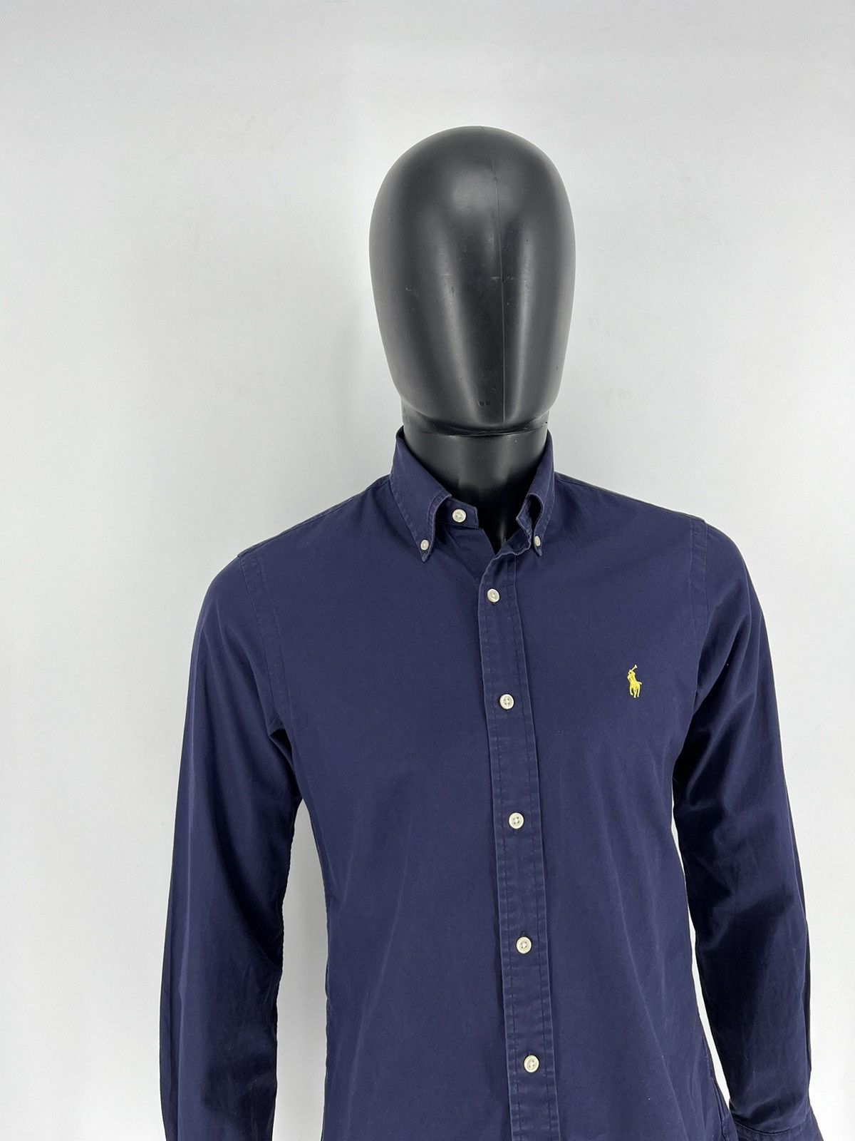 Polo Ralph Lauren Vintage Navy Shirt Polo Ralph Lauren Size S Rare Size US S / EU 44-46 / 1 - 3 Thumbnail