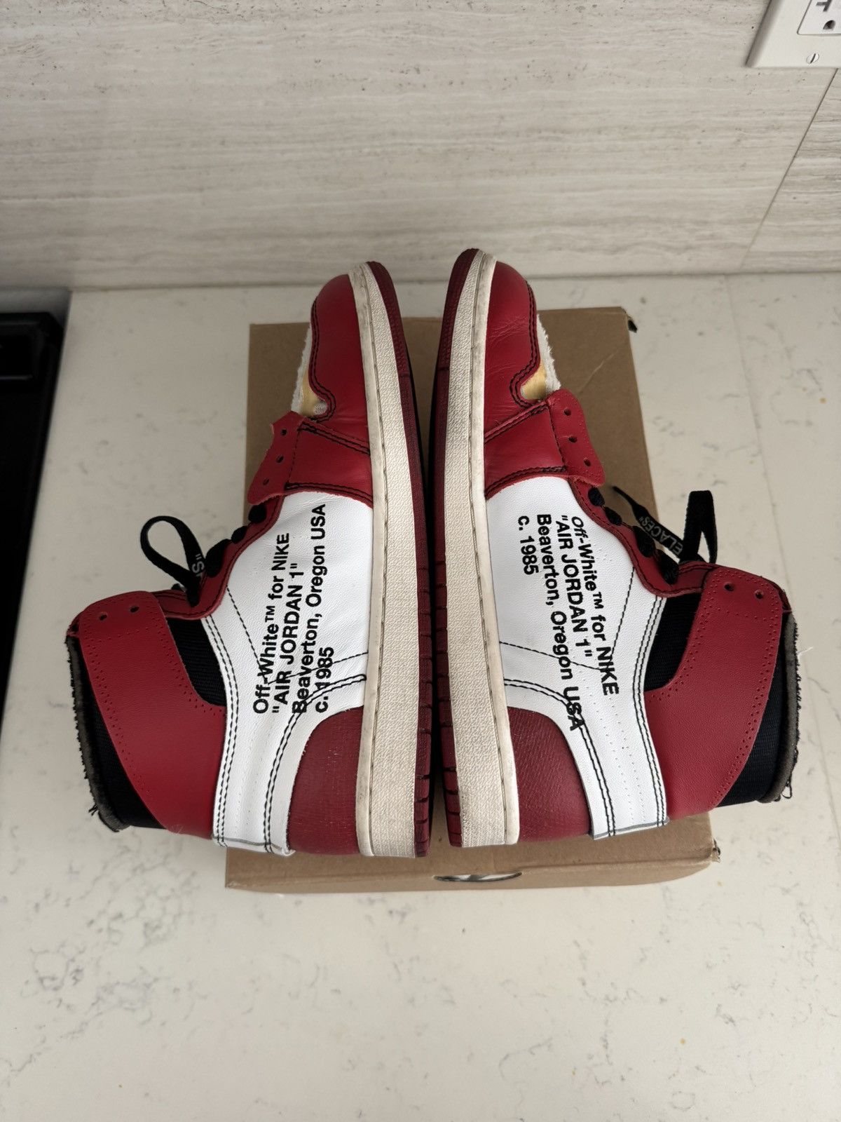 Jordan Brand × Nike × Off-White Chicago Nike Air Jordan 1 "OFF WHITE" (Size 8) Size US 8 / EU 41 - 4 Thumbnail