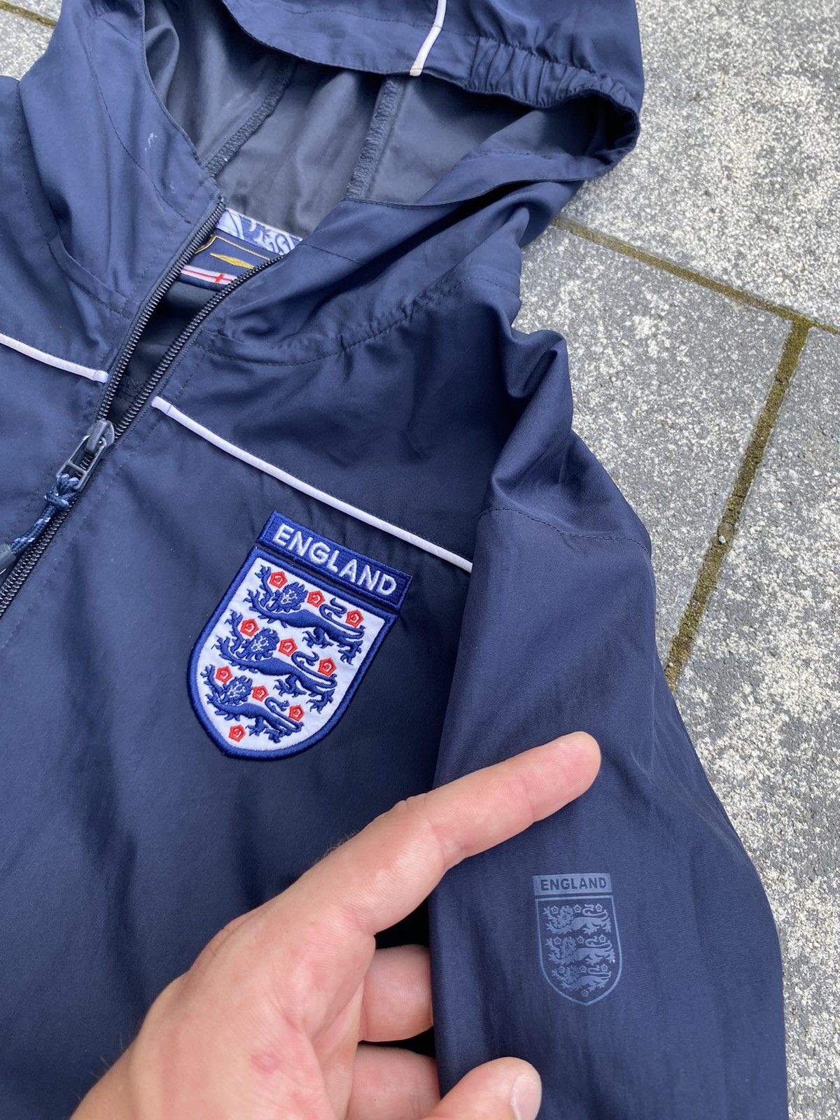 Umbro × Vintage Umbro England Vintage Light Jacket Size US L / EU 52-54 / 3 - 7 Thumbnail