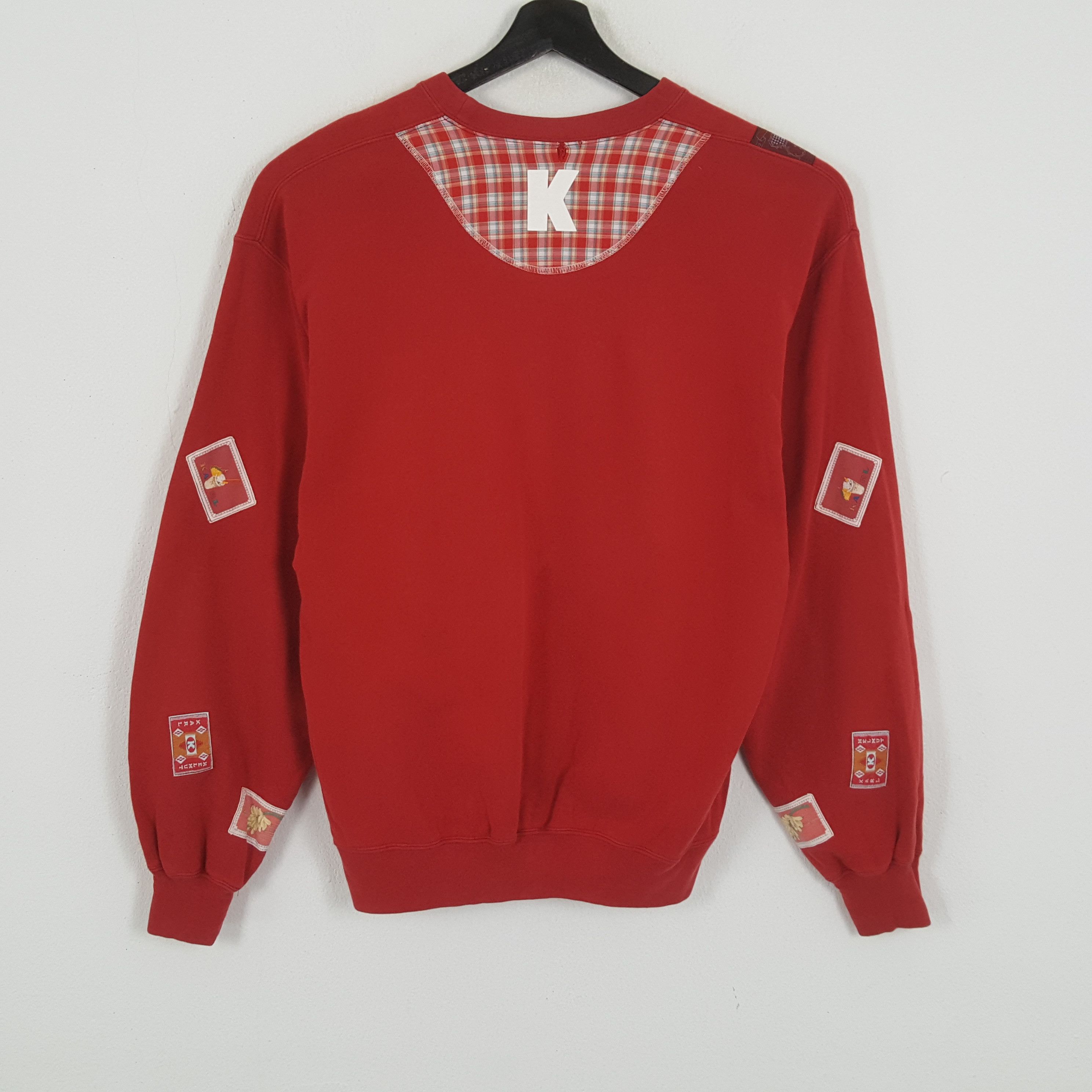 Karl Helmut × Vintage KARL HELMUT Fashion Design Style Sweatshirt Size US L / EU 52-54 / 3 - 3 Thumbnail