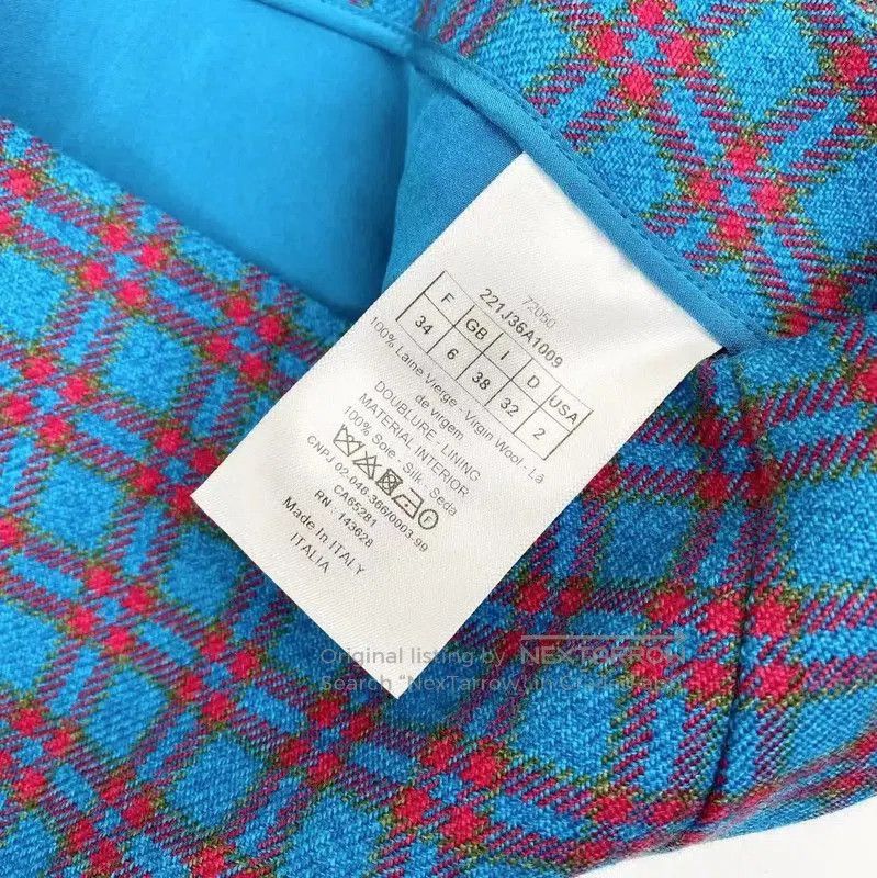 Dior Dior Multicolor Wool Women’s Skirt . Size 26" / US 2 / IT 38 - 4 Thumbnail