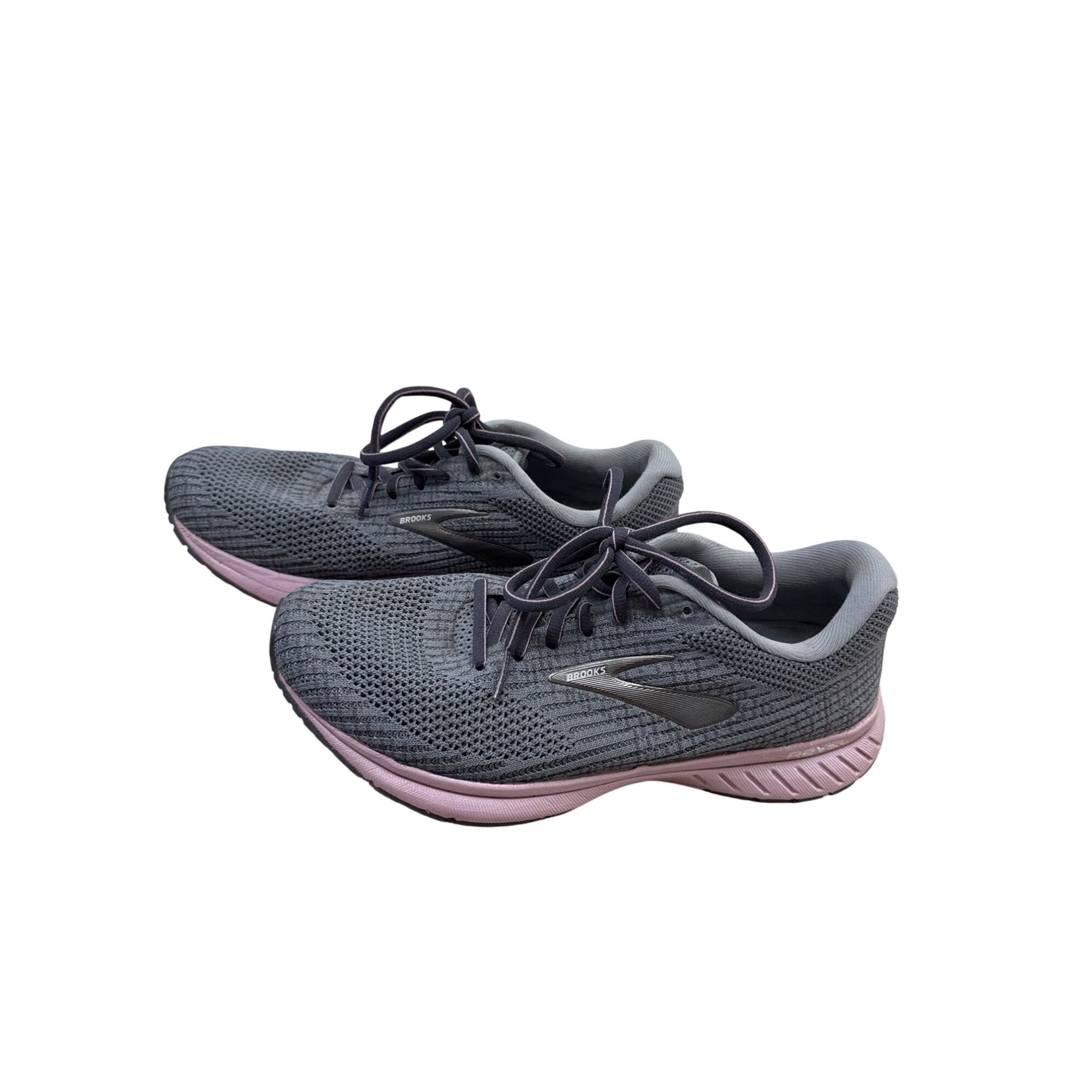 Brooks Brooks Revel 3 Womens gray pink Running Shoes sneakers 8.5 Size US 8.5 / EU 41-42 - 3 Thumbnail