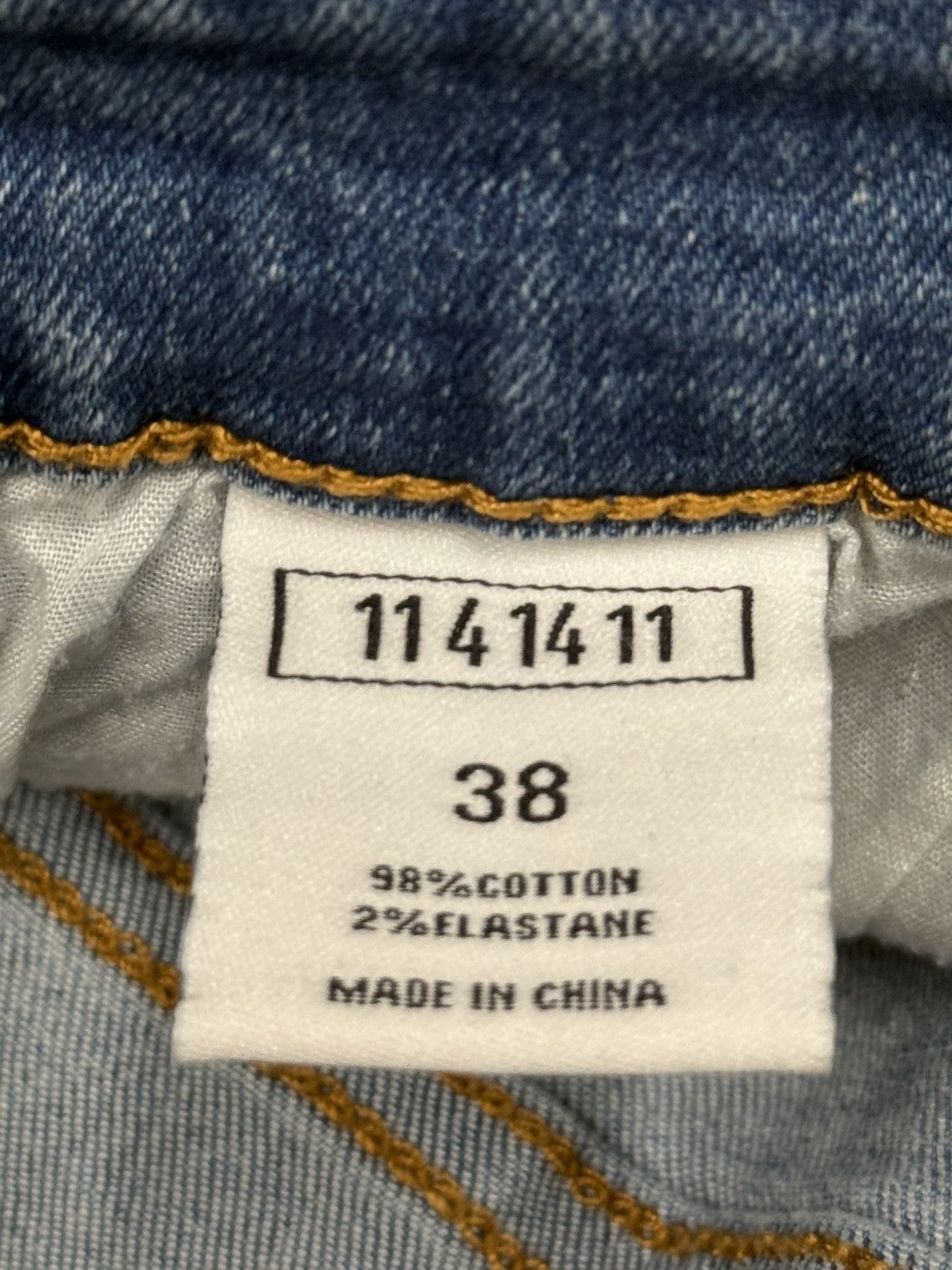 Vintage Kdnk 1141411 Jeans Stretch Purple Paint Distressed Denim 38 Size US 38 / EU 54 - 9 Thumbnail