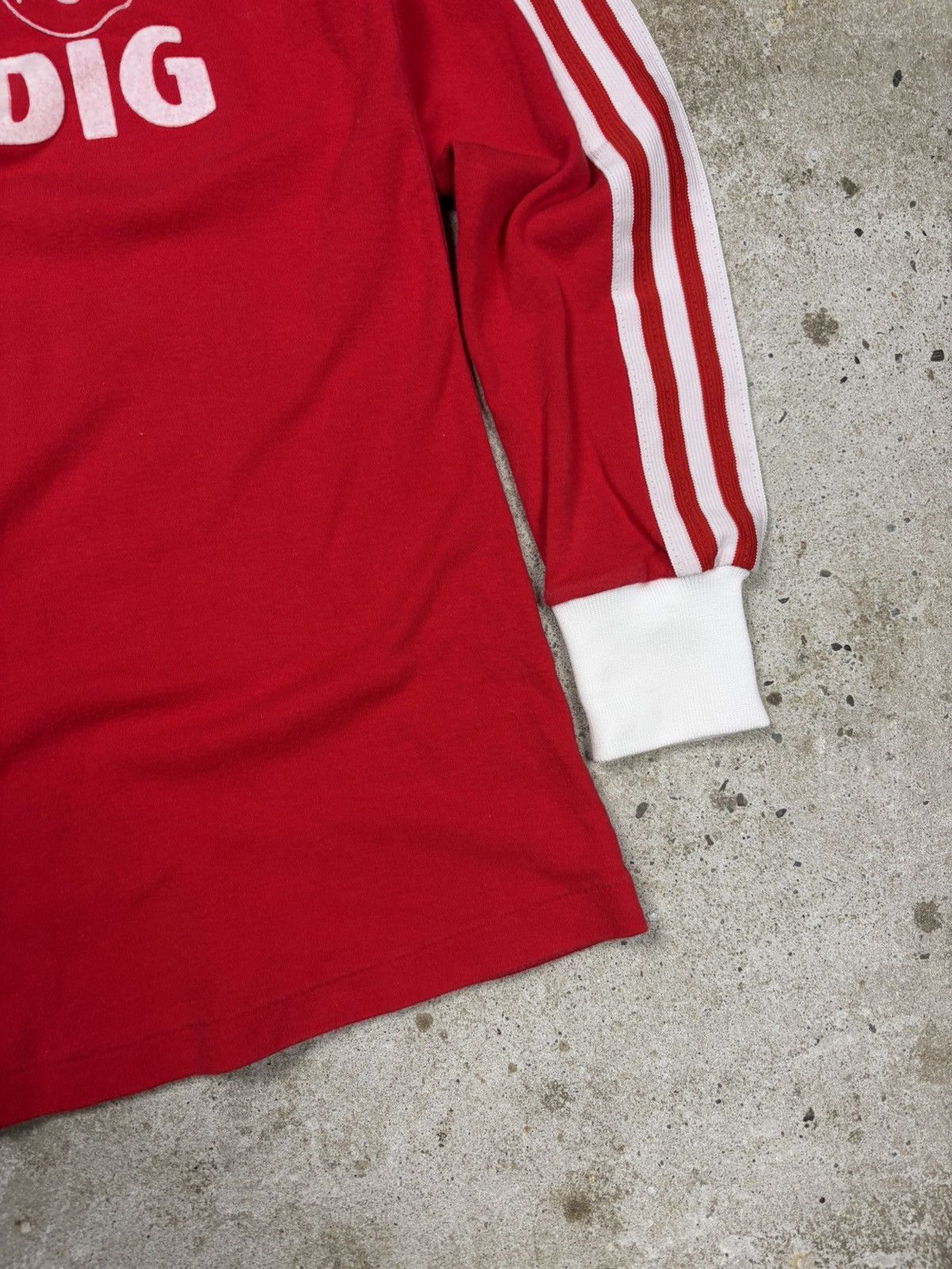 Adidas Vintage 1977-1979 Adidas x Nurnberg Home Long Sleeve Jersey Size US S / EU 44-46 / 1 - 3 Thumbnail