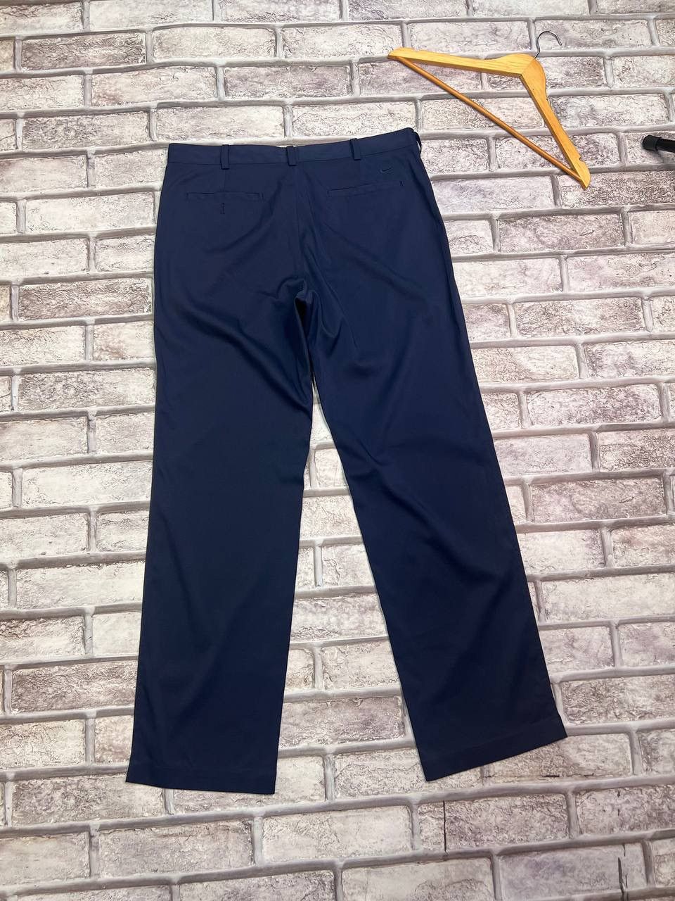 Nike × Vintage Nike Golf vintage black chino track pants Size US 33 - 6 Thumbnail