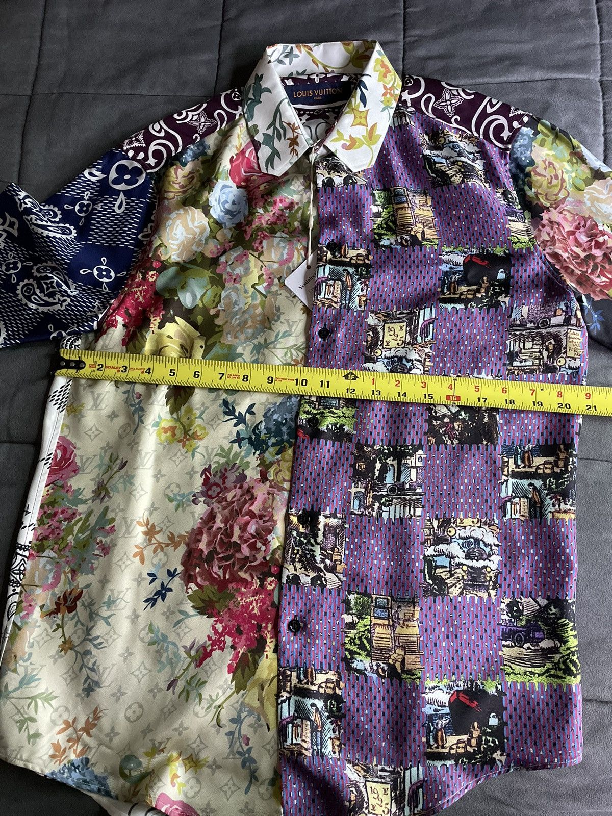 Louis Vuitton Louis Vuitton Flower Bandana Silk Shirt Size US M / EU 48-50 / 2 - 8 Thumbnail
