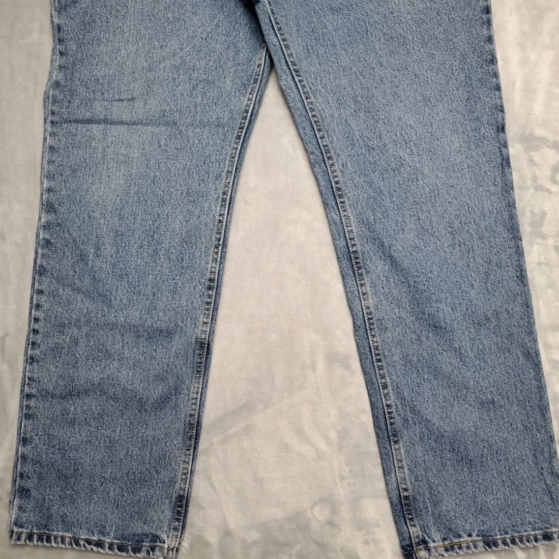 Lee Lee Jeans Mens 40x32 Blue Denim Regular Fit 100% Cotton Everyday Comfort Pants Size US 40 / EU 56 - 2 Thumbnail