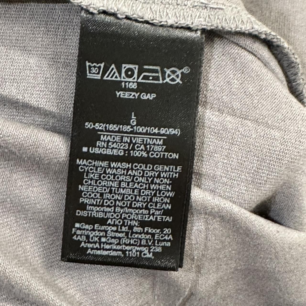 Balenciaga × Gap × Yeezy H05 Yeezy Gap Engineered by Balenciaga Fitted Sweatpants Size US 34 / EU 50 - 5 Thumbnail
