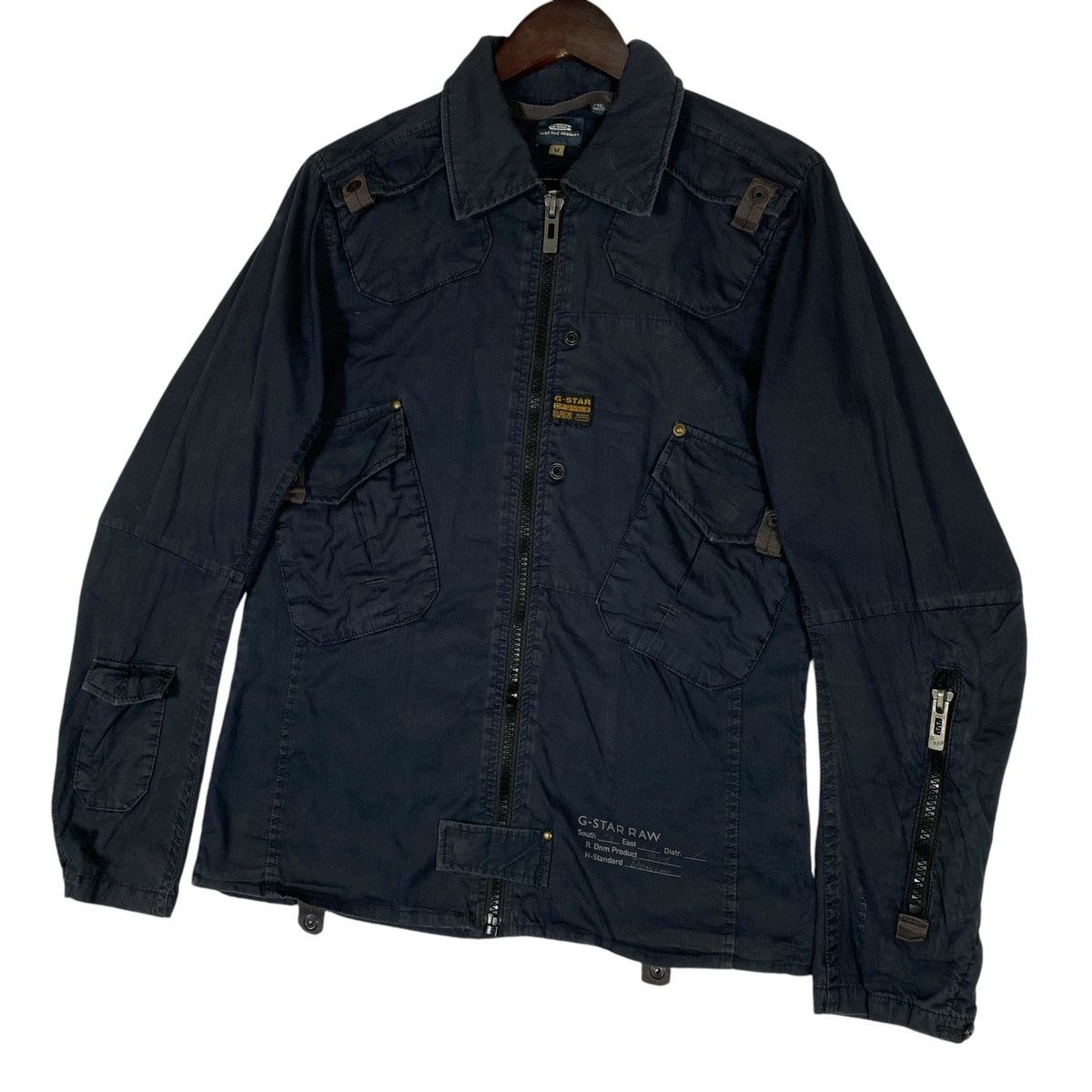 G-Star Vintage G-Star Raw 3301 Utility Jacket Military Field Size US M / EU 48-50 / 2 - 2 Thumbnail