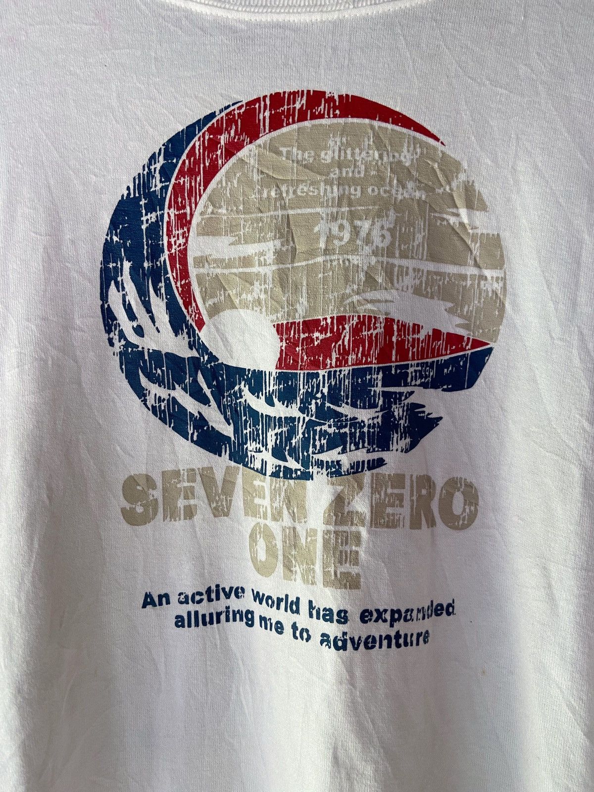 Japanese Brand WORLD HAS EXPANDED ALLURING ME TO ADVENTURE LONG SLEEVE Size US M / EU 48-50 / 2 - 6 Thumbnail