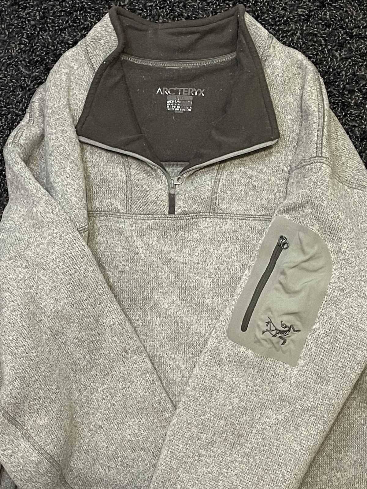 Arc'teryx × Vintage VINTAGE ARCTERYX 1/4 ZIP FLEECE POLARTEC SWEATSHIRT OUTDOOR Size US L / EU 52-54 / 3 - 3 Thumbnail