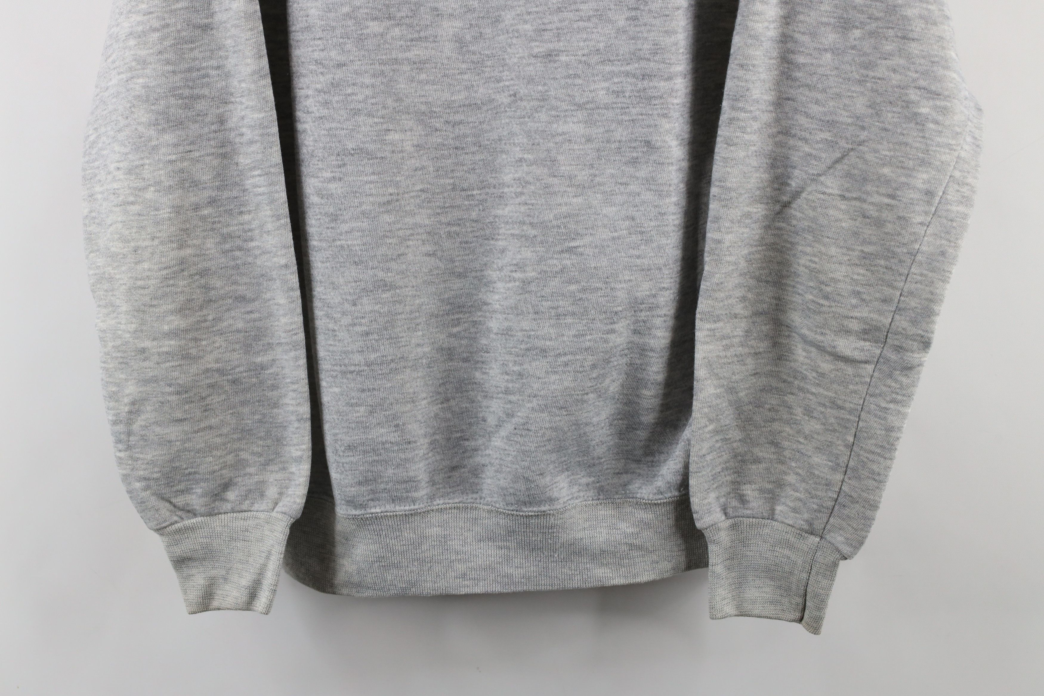 Vintage Vintage 90s Streetwear Triblend Crewneck Sweatshirt Gray USA Size US XL / EU 56 / 4 - 3 Thumbnail