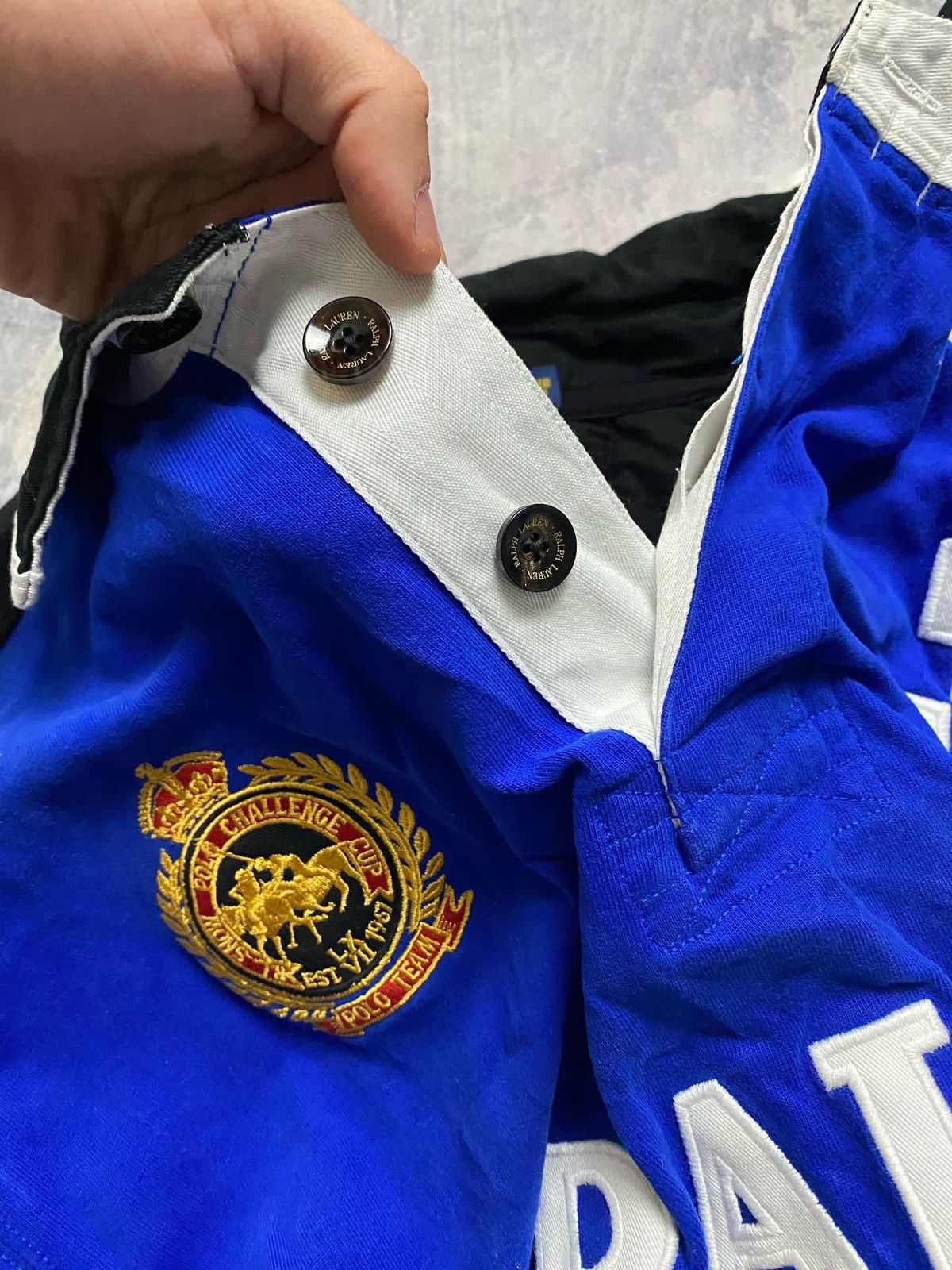 Polo Ralph Lauren × Vintage Vintage Rugby Polo Ralph Lauren size XXXL rare Size US XXL / EU 58 / 5 - 11 Thumbnail