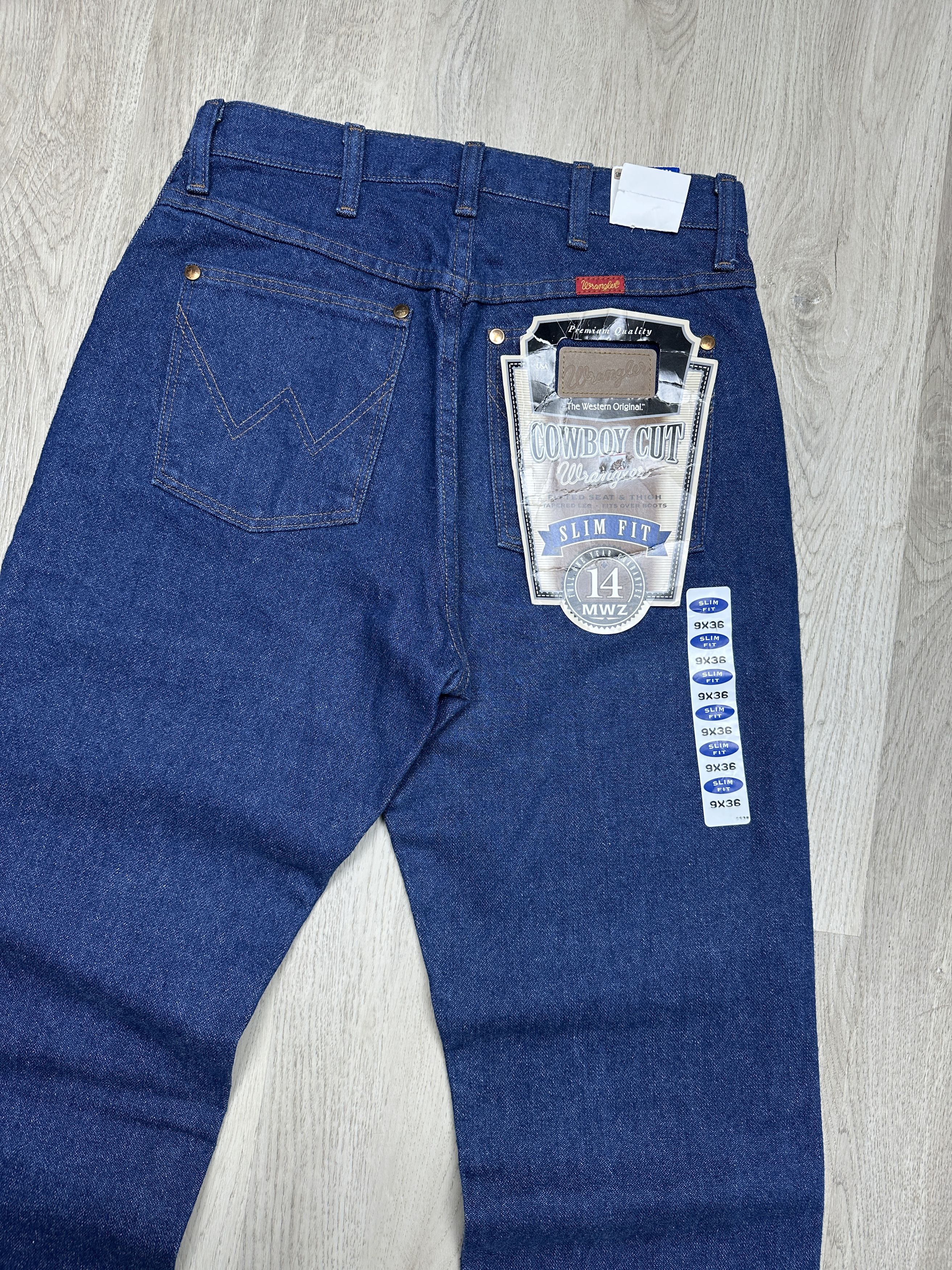 Wrangler NEW Wrangler Womens Vintage Denim Pants Jeans Size 30" / US 8 / IT 44 - 2 Thumbnail