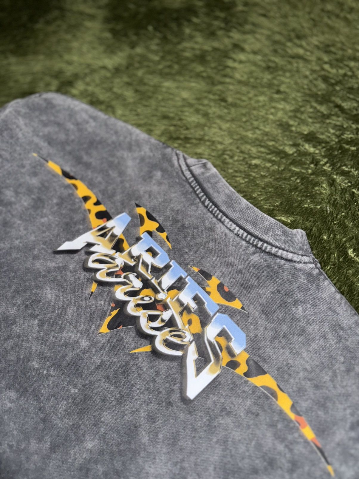 Aries [L] ARIES Stone Wash Chrome Logo Sweatshirt washed Grey Size US L / EU 52-54 / 3 - 9 Thumbnail
