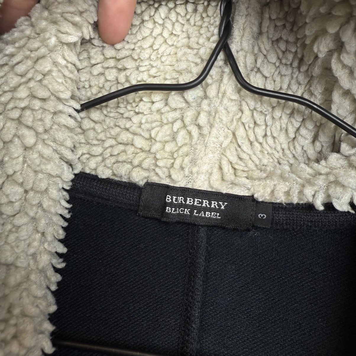 Burberry Vintage Burberry Black Label Fur Zip Hoodie Size US M / EU 48-50 / 2 - 6 Thumbnail