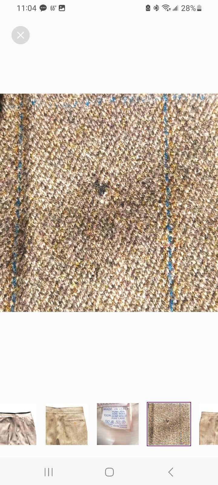Zanella Zanella Pure Wool Pants Size US 32 / EU 48 - 7 Thumbnail