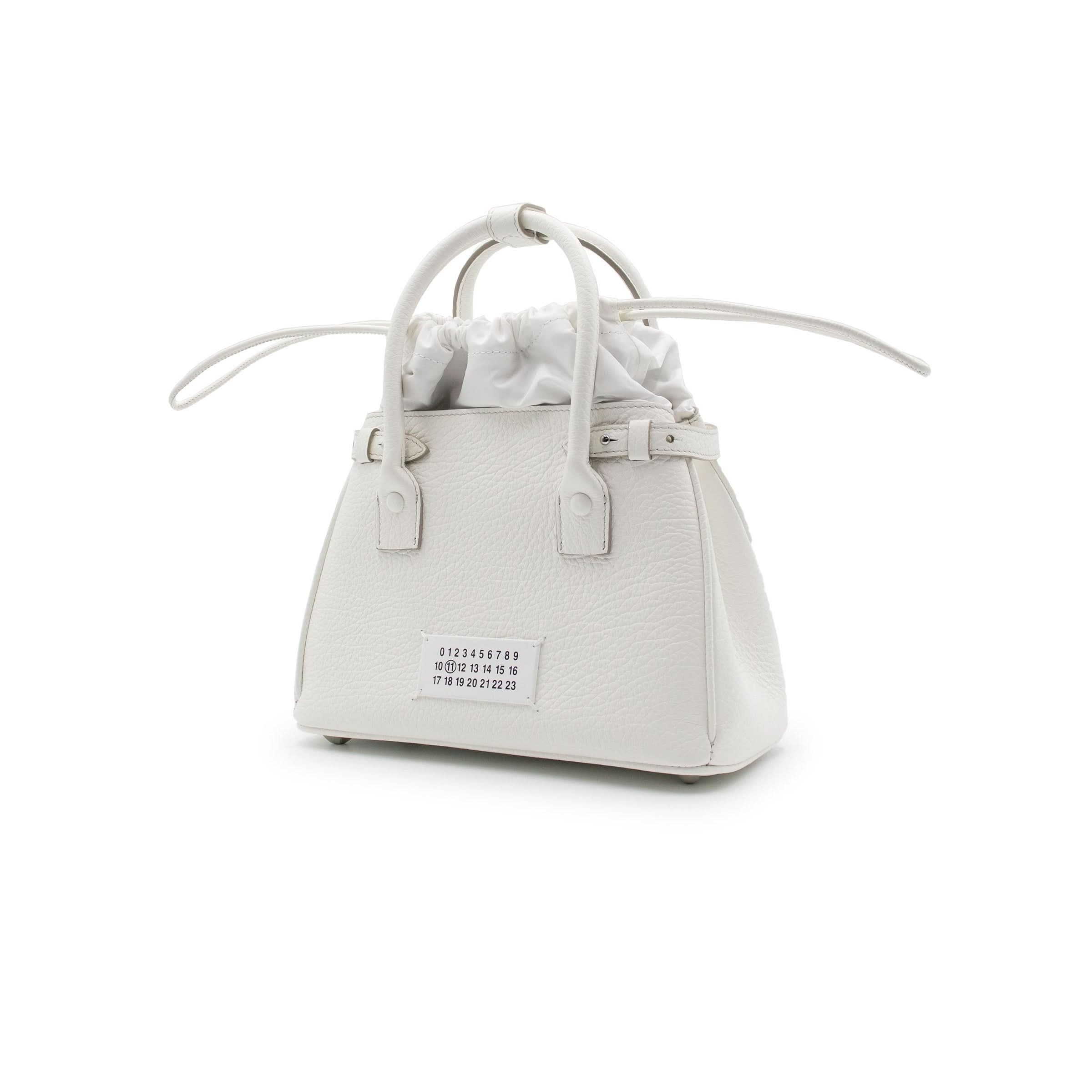 Maison Margiela oc11z0325 Size: OS / Small Tote Bag in Off White Size ONE SIZE - 2 Thumbnail