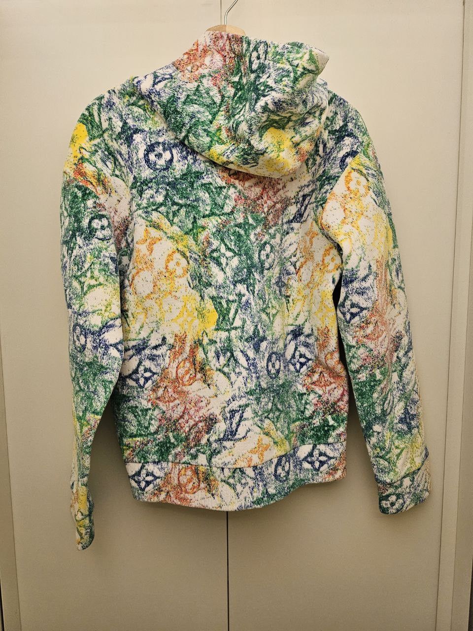 Louis Vuitton Velvet Pastel Monogram Hoodie Size US M / EU 48-50 / 2 - 2 Thumbnail