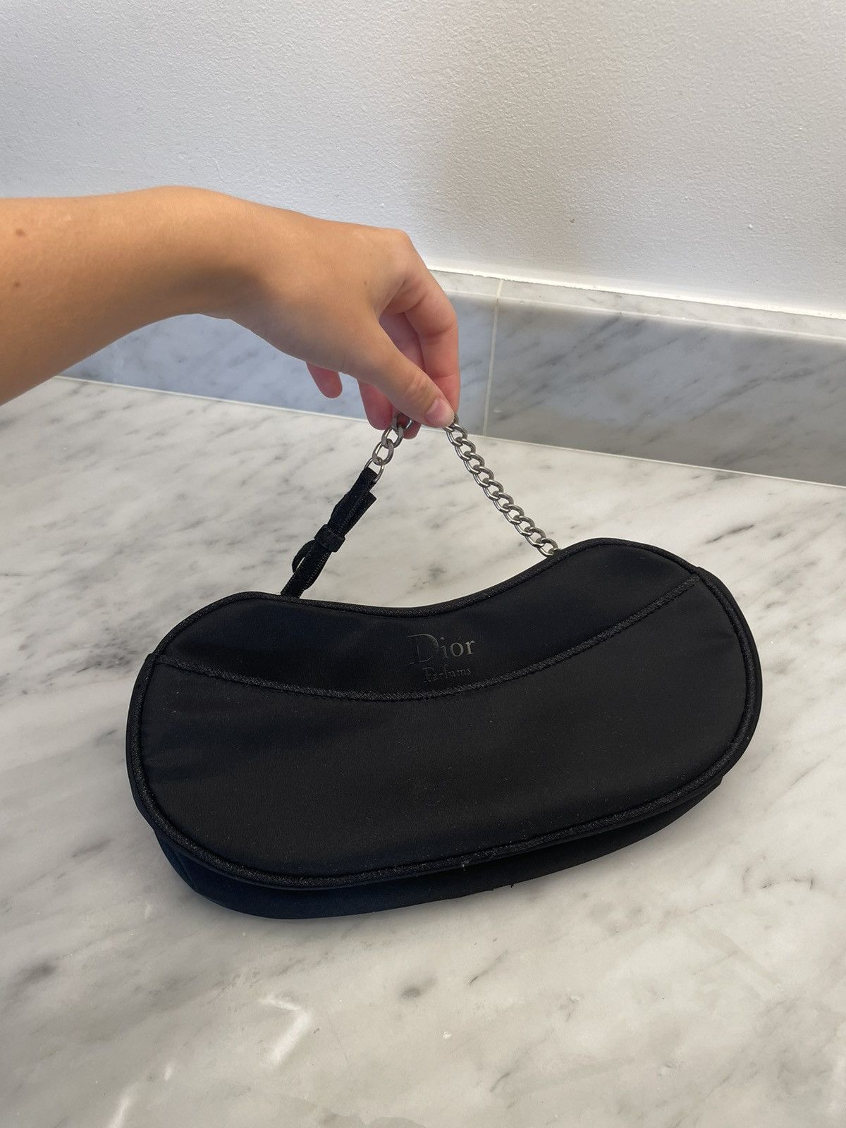 Dior Big black Dior parfums cosmetic bag pouch Size ONE SIZE - 6 Thumbnail