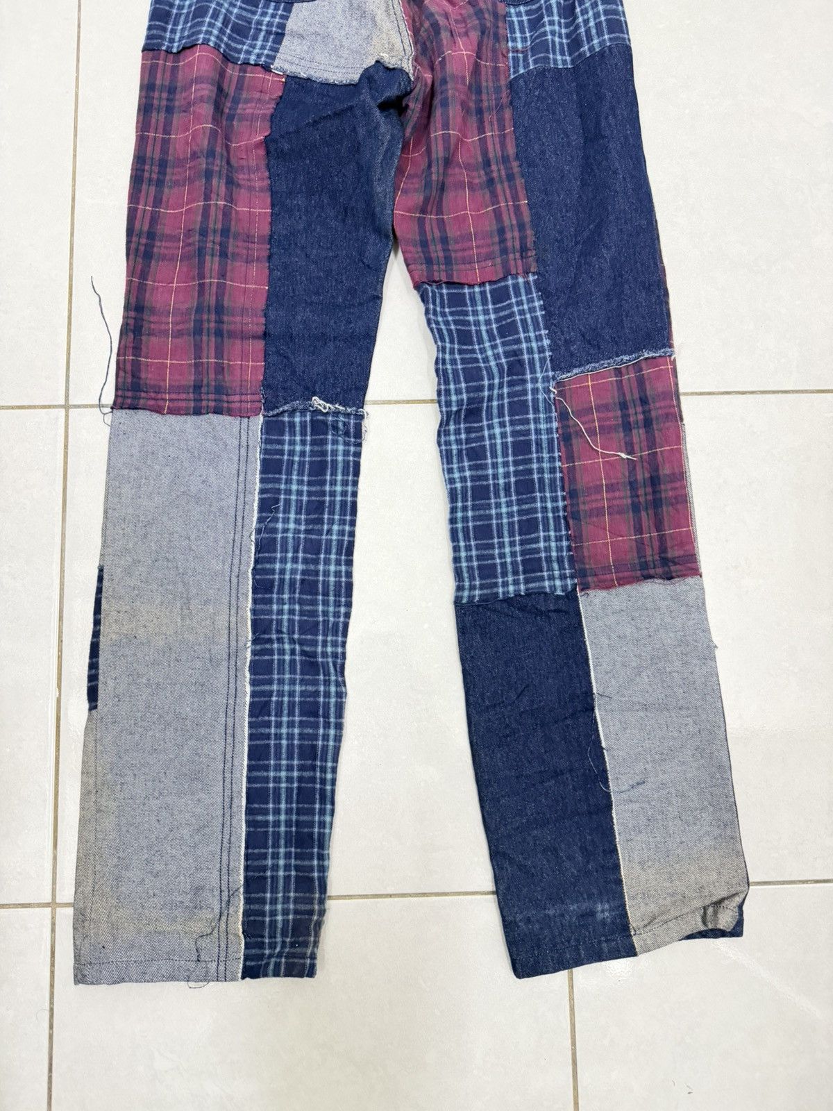 Japanese Brand Betty’s Blue Shinji Abe Patchworks Kapital Inspired Denim Size US 28 / EU 44 - 14 Thumbnail