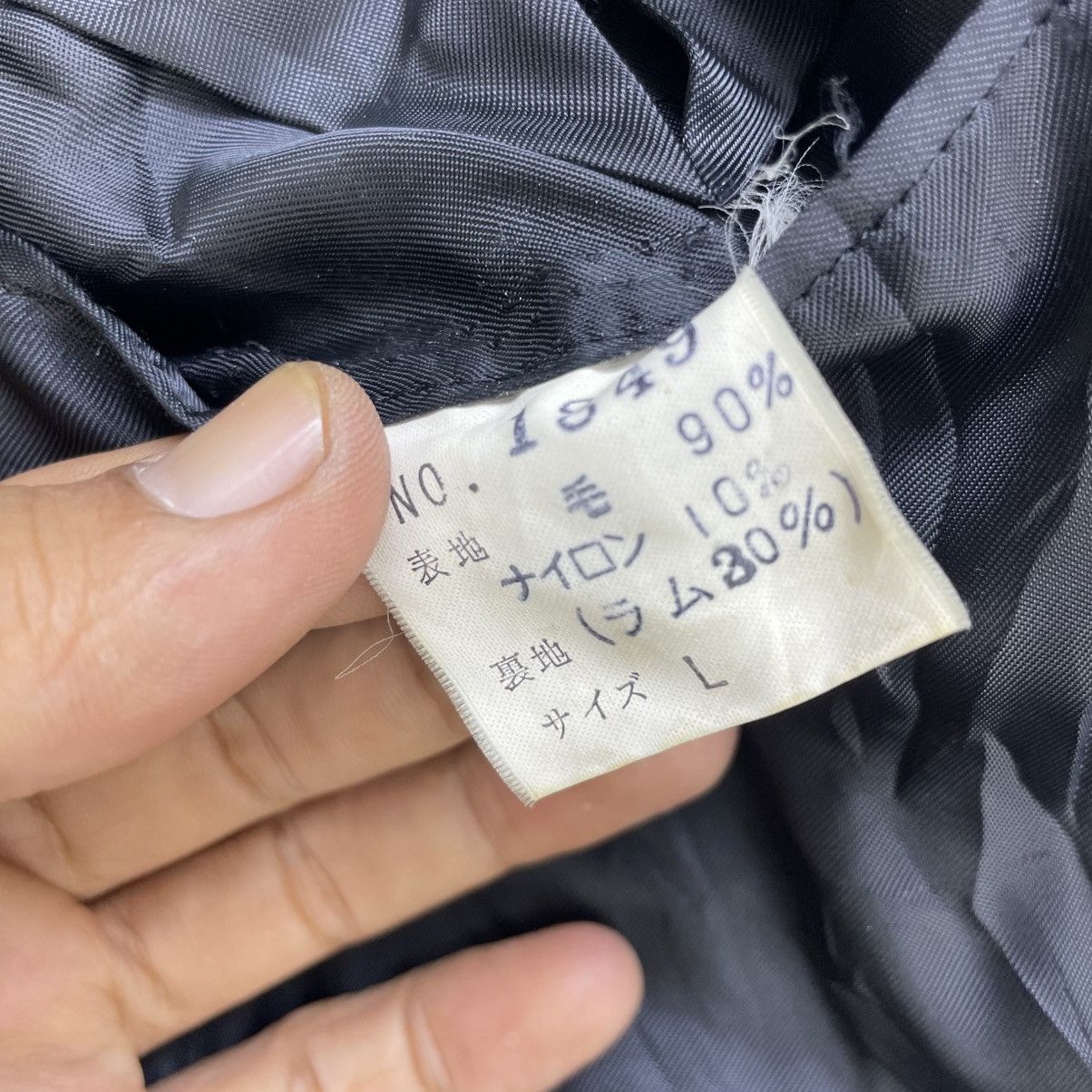 Yohji Yamamoto 💥Vintage Veona Long Coat Double Breast Mode Pour Homme Size US L / EU 52-54 / 3 - 6 Thumbnail