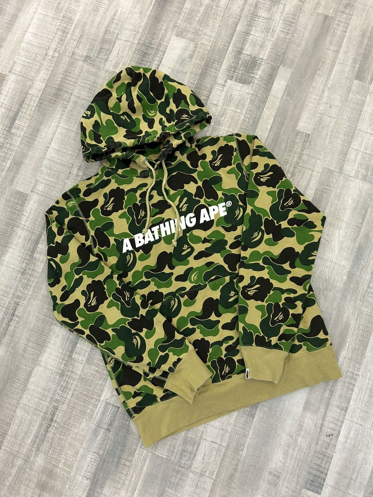 A Bathing Ape ABC Camo By Bathing Ape Pullover Hoodie
