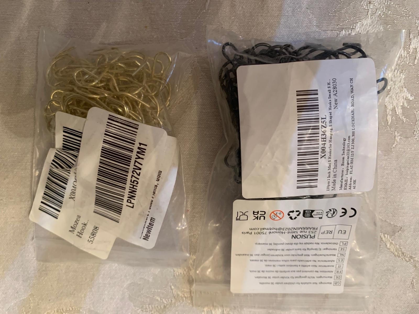 Other Black and Gold 1 Inch Hooks. 170+ Total Size ONE SIZE - 3 Thumbnail