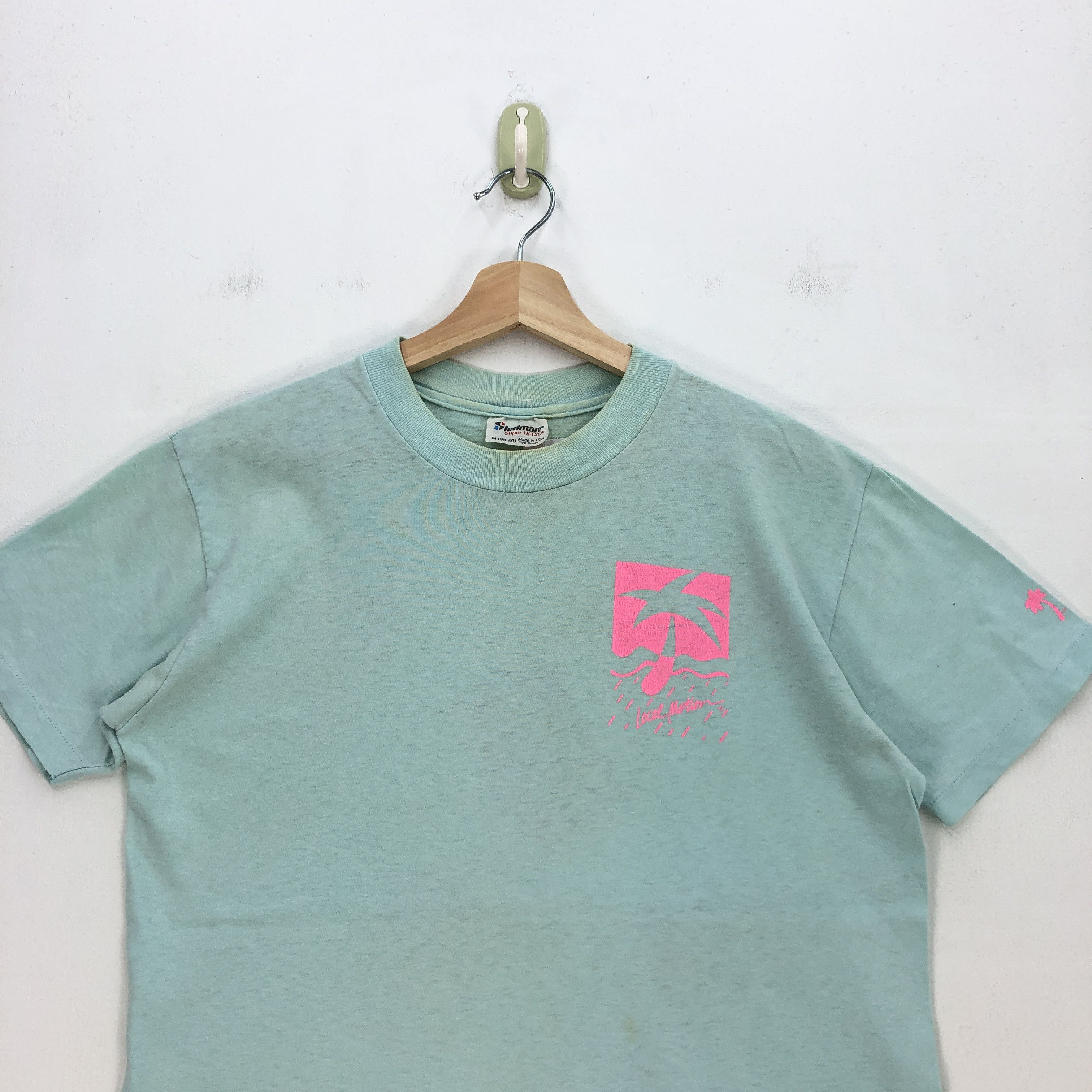 Vintage Vintage 1997 Local Motion Tees Travel Novelty T Shirt Size US M / EU 48-50 / 2 - 4 Thumbnail