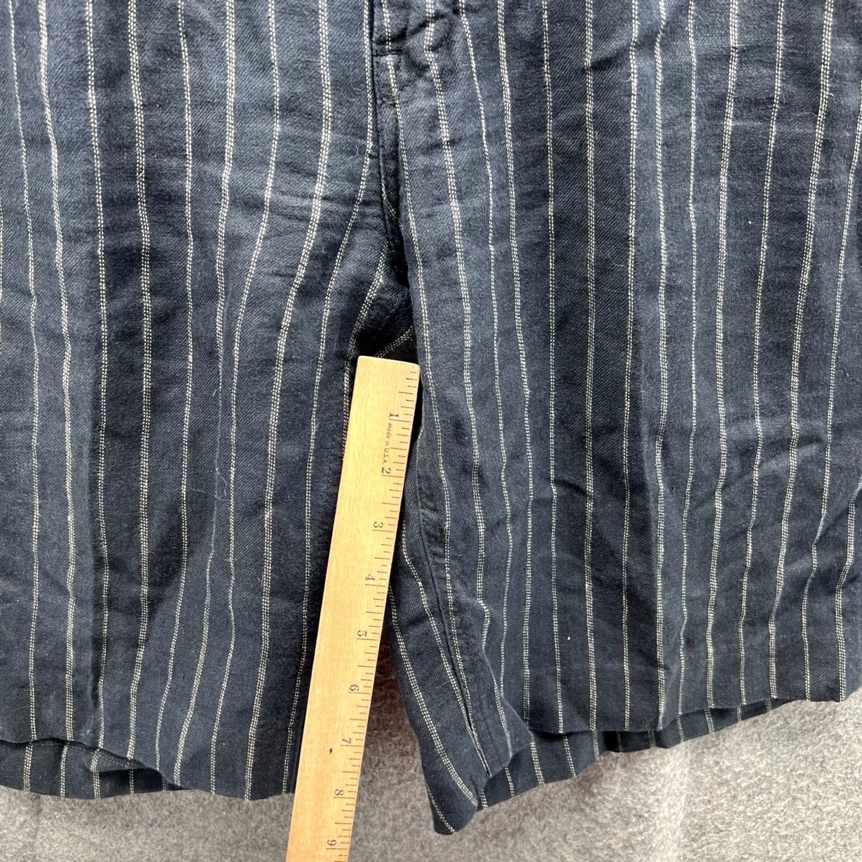 Polo Ralph Lauren Polo Ralph Lauren Shorts Men 35 Adult Blue Chino Flat Front Striped Casual Vtg Size US S / EU 44-46 / 1 - 4 Thumbnail