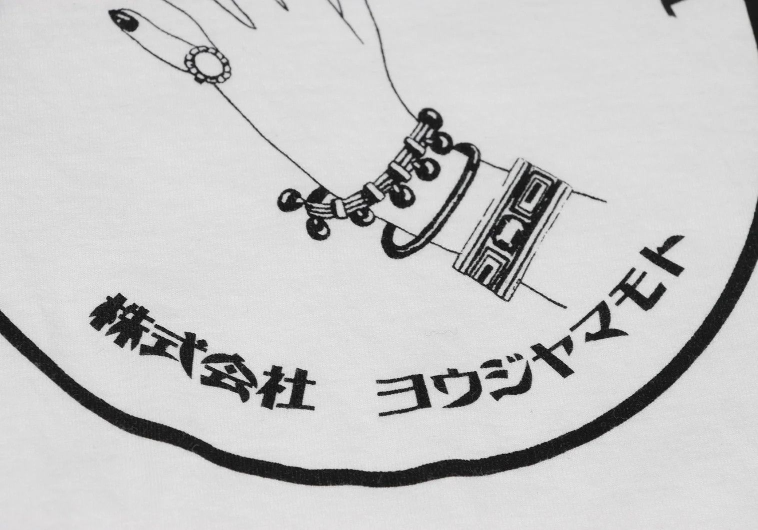 Yohji Yamamoto Yohji Yamamoto Cotton Back Print T-shirt Off-White Size US S / EU 44-46 / 1 - 3 Thumbnail