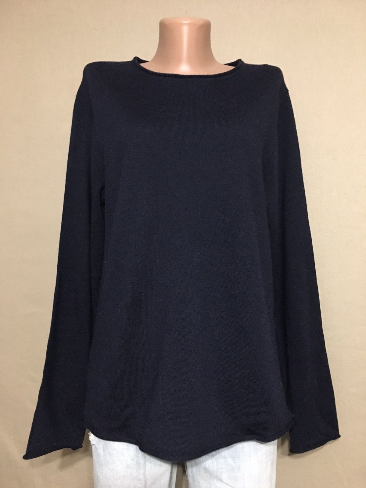Other OMEN Pure Wool Navy Blue Sweater Jumper Size M Size M / US 6-8 / IT 42-44 - 4 Thumbnail