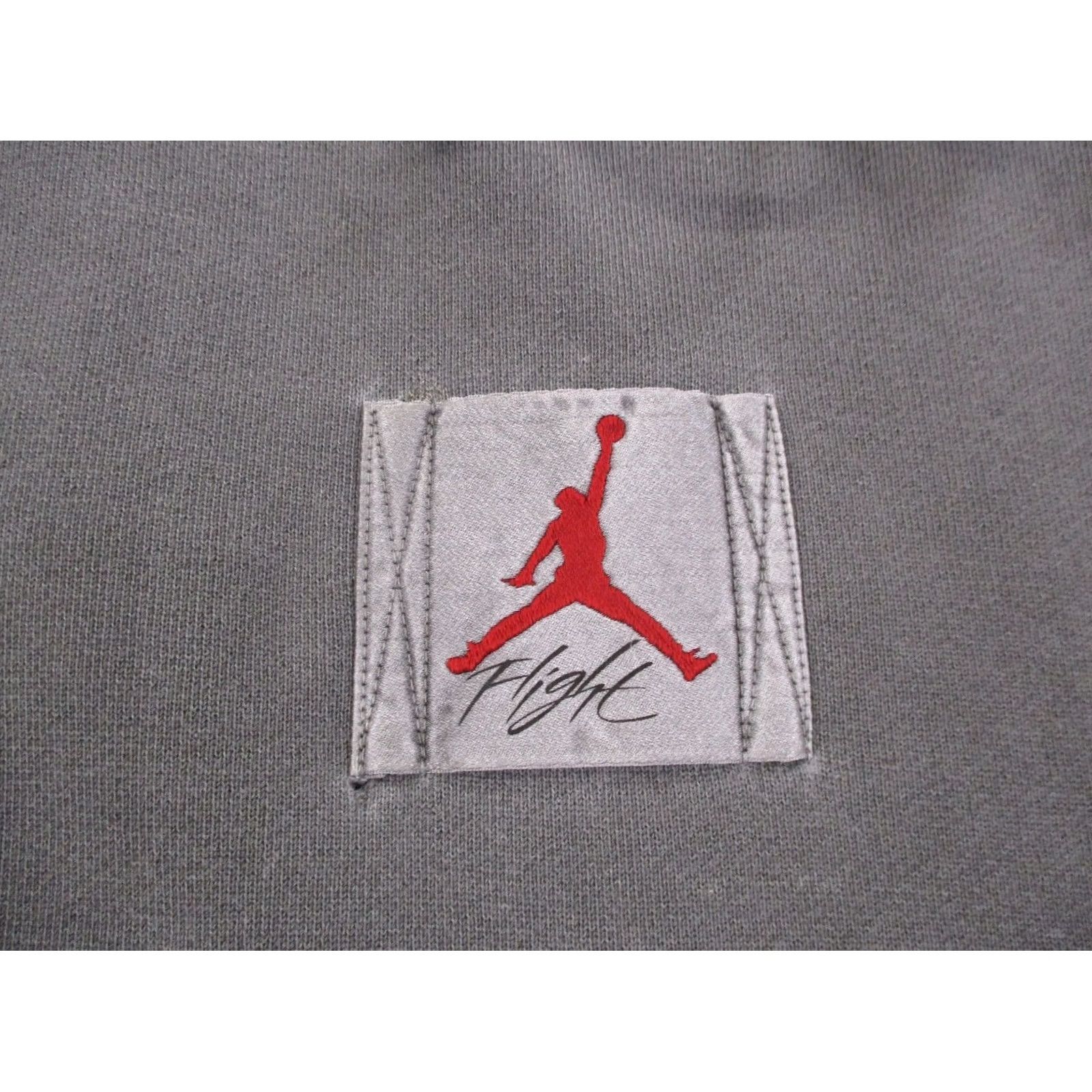 Jordan Brand Nike Air Jordan Sweatshirt Hoodie Mens M Gray Jumpman Logo Flight Basketball Size US M / EU 48-50 / 2 - 6 Thumbnail