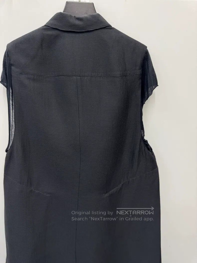 Rick Owens Rick Owens Black sleeveless jacket Size XS / US 0-2 / IT 36-38 - 4 Thumbnail