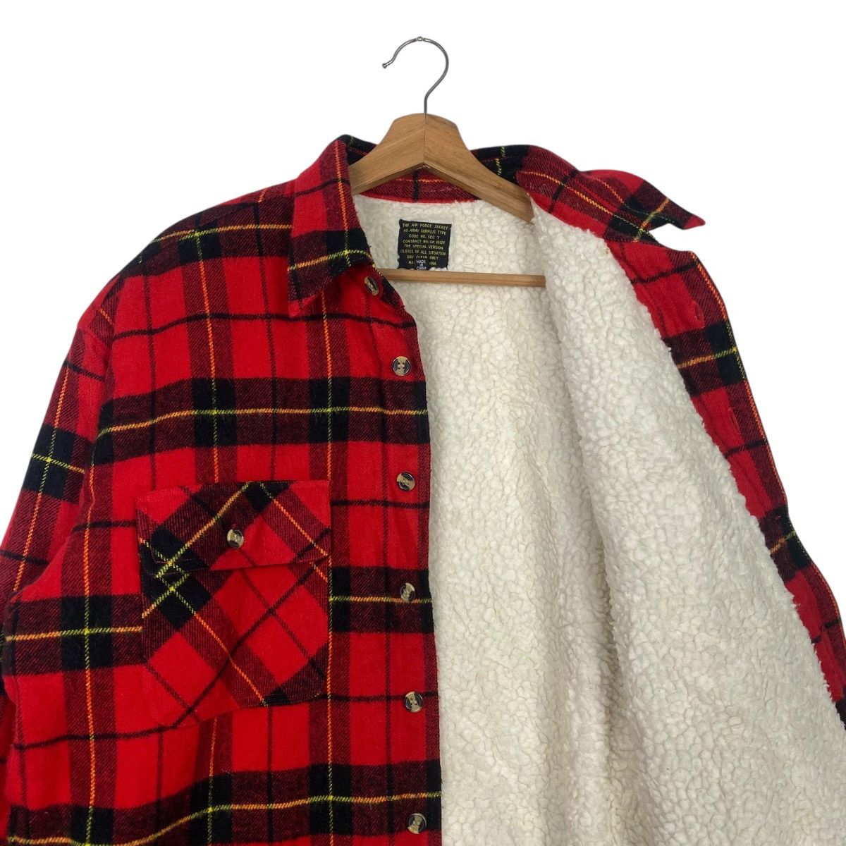Flannel × Japanese Brand × Surplus Research Surplus flannel sherpa Size US M / EU 48-50 / 2 - 10 Thumbnail