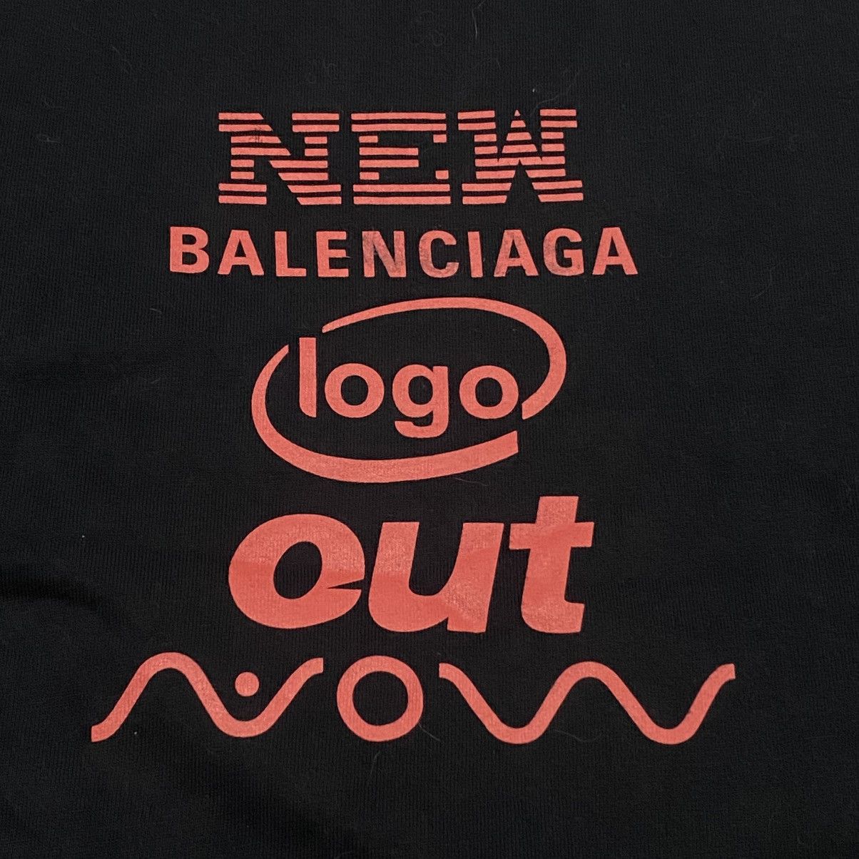 Balenciaga Balenciaga Double Layered Hybrid New Logo Tshirt Size US M / EU 48-50 / 2 - 3 Thumbnail