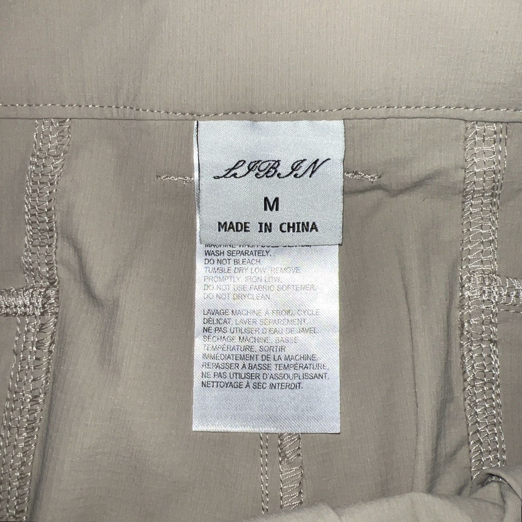 Vintage Libin Shorts Waterproof UPF50+ Beige Mens 35 Chino NWT Size US 35 - 4 Thumbnail