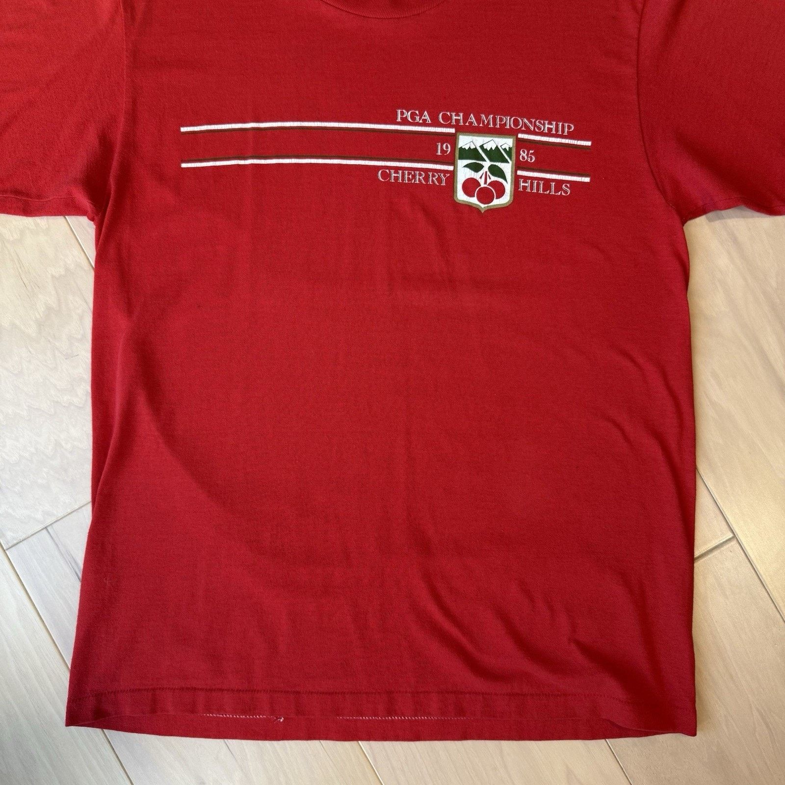 Vintage Vintage PGA Championship Shirt Large Red 80s Made in USA Size US L / EU 52-54 / 3 - 4 Thumbnail
