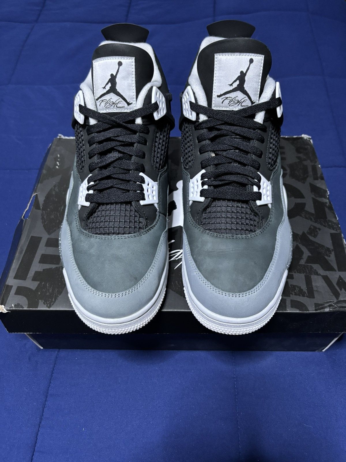 Jordan Brand Jordan 4 Retro Fear 2024 Size 14 Size US 14 / EU 47 - 1 Thumbnail