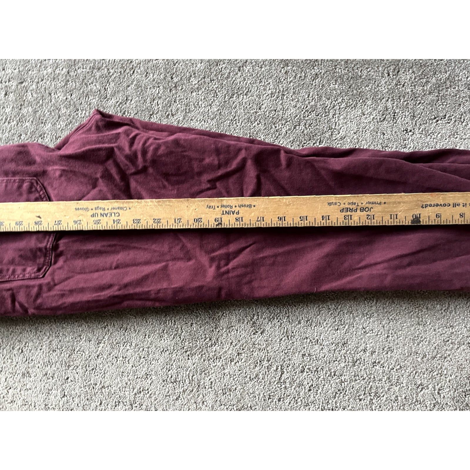 Loft LOFT Leggings Women 12 Burgundy Made and Loved Love Size 34" / US 12 / IT 48 - 7 Thumbnail