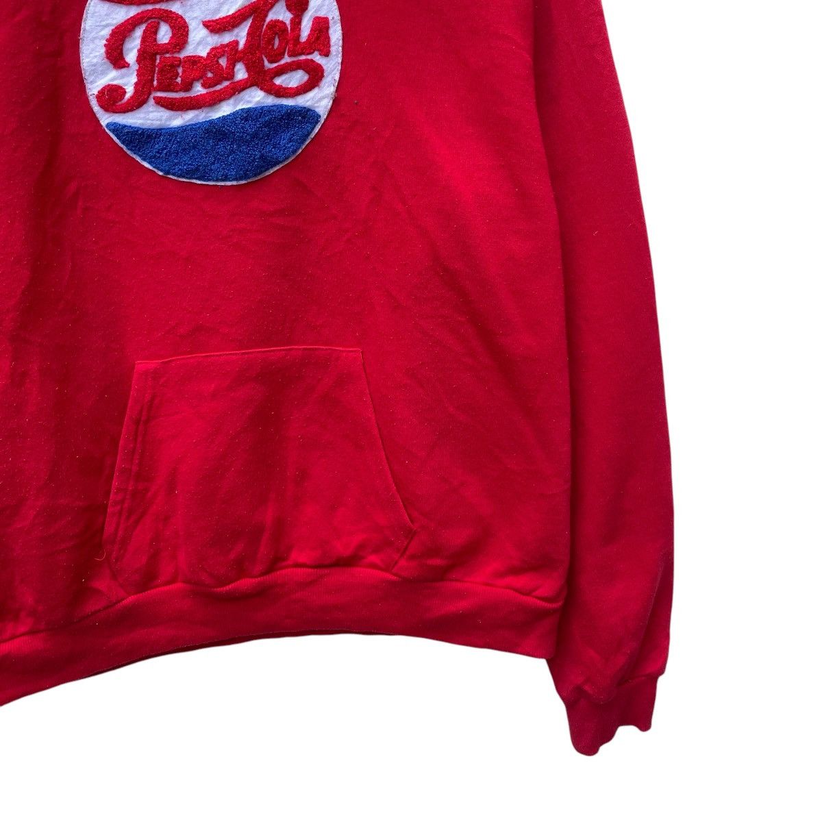 Coca Cola × Pepsi × Vintage Vintage Pepsi Center Logo Pullover Hooded Sweater Size US M / EU 48-50 / 2 - 5 Thumbnail
