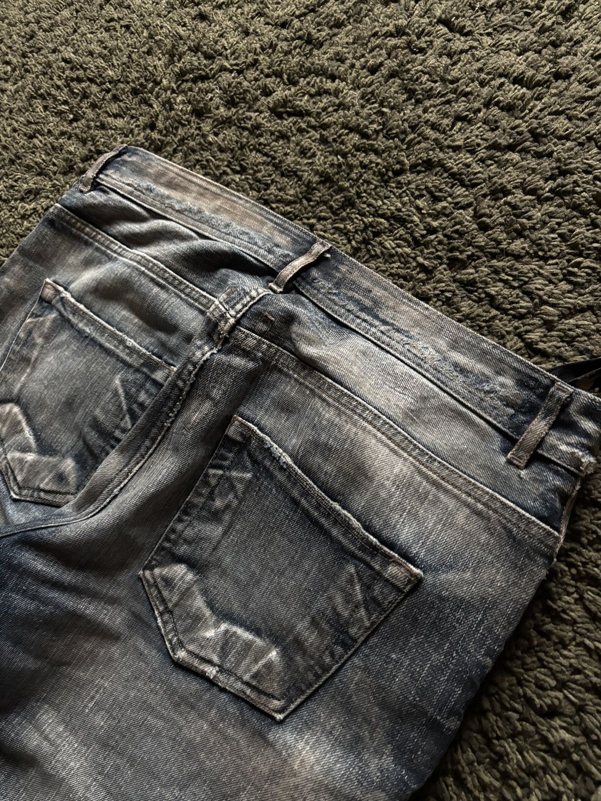 Rick Owens Drkshdw SS09 Rick Owens DRKSHDW Detroit Cut Dust Denim