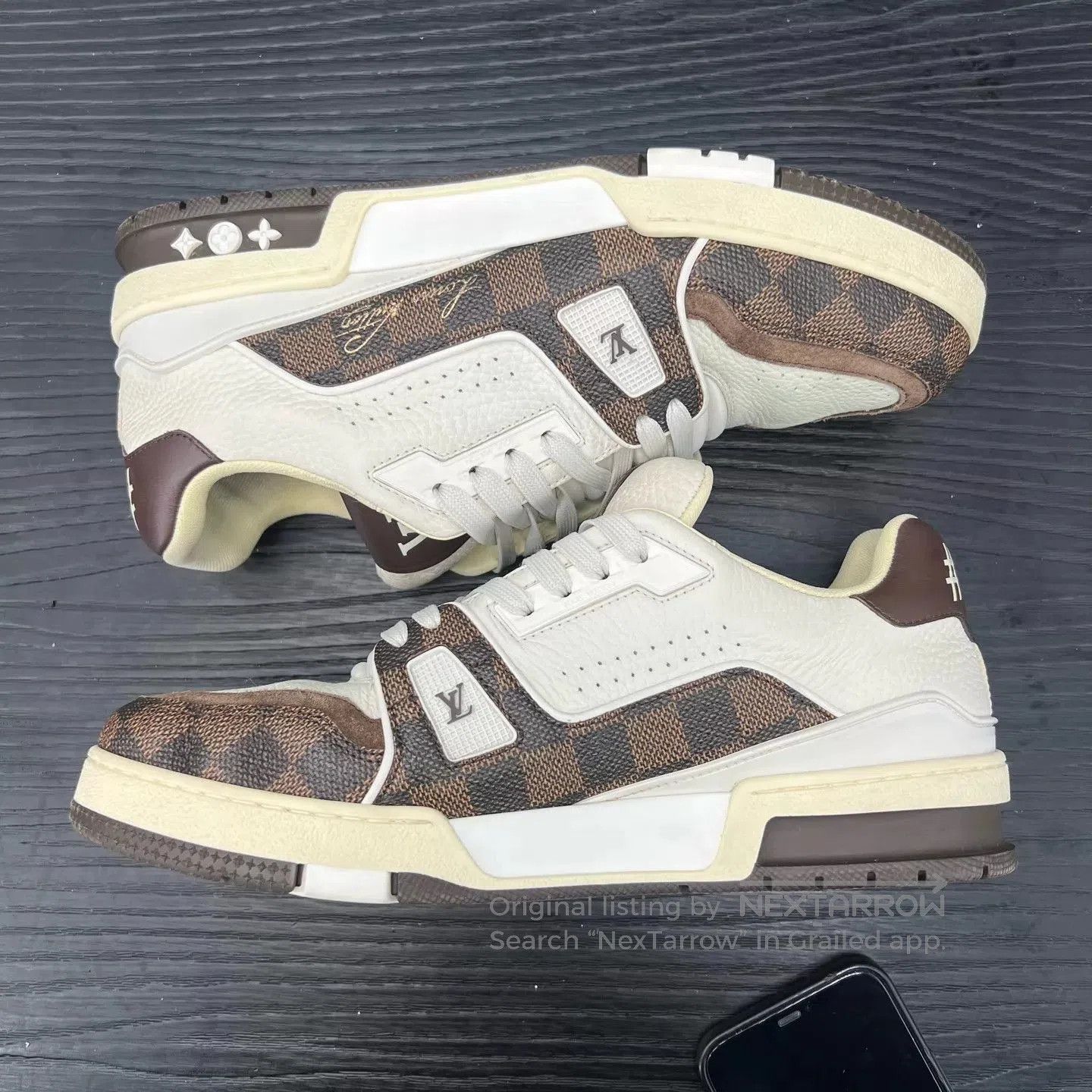 Louis Vuitton Multi Color Low-Top Sneakers Size 8. Size US 8 / EU 41 - 3 Thumbnail