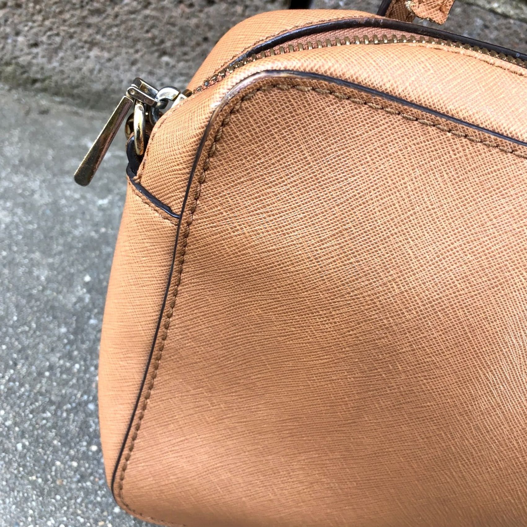 Michael Kors MICHAEL KORS Jet Set Chain Crossbody Purse Brown Shoulder Bag Saffiano Leather Size ONE SIZE - 4 Thumbnail