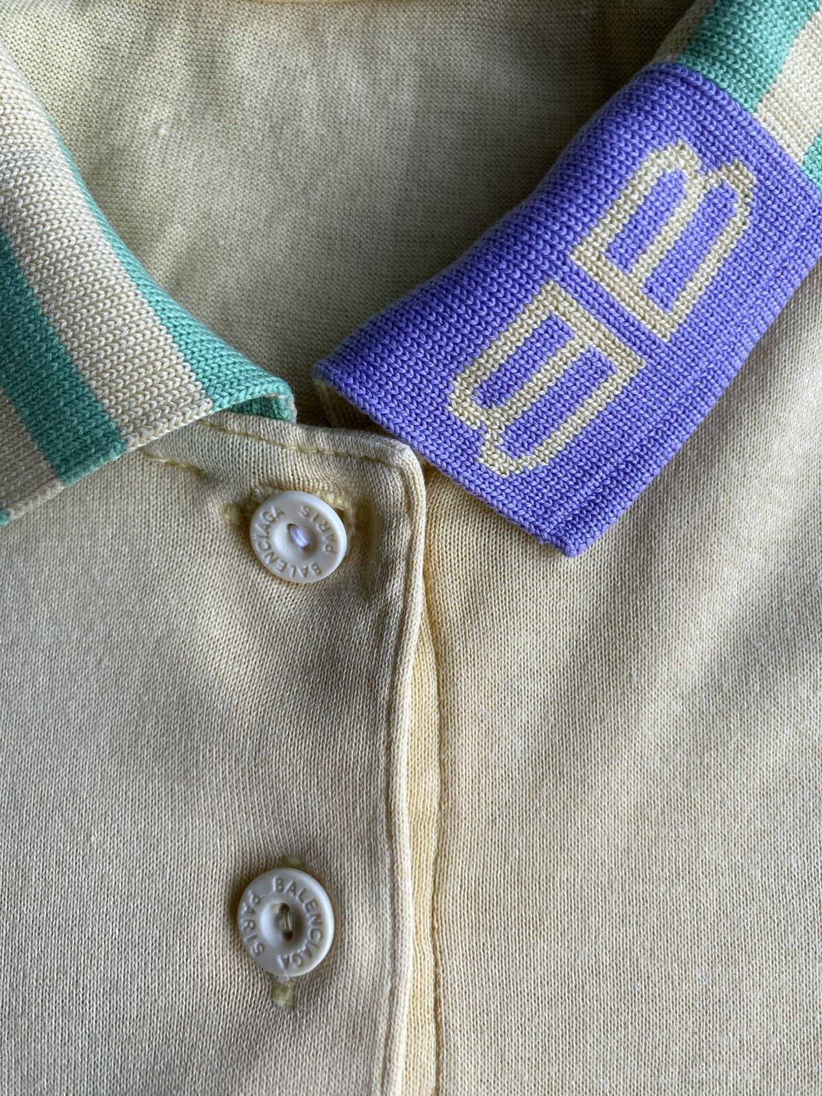 Balenciaga Vintage Balenciaga Golf Shirt Size US M / EU 48-50 / 2 - 6 Thumbnail