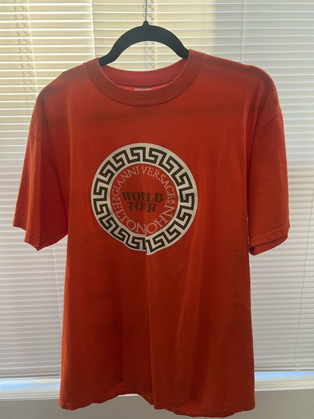 Jerzees Elton John / Gianni Versace World Tour Collab Tee Size US L / EU 52-54 / 3 - 1 Thumbnail